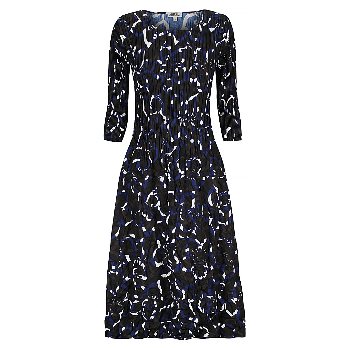 3/4 Sleeve Smash Dress - Prints - Image 10