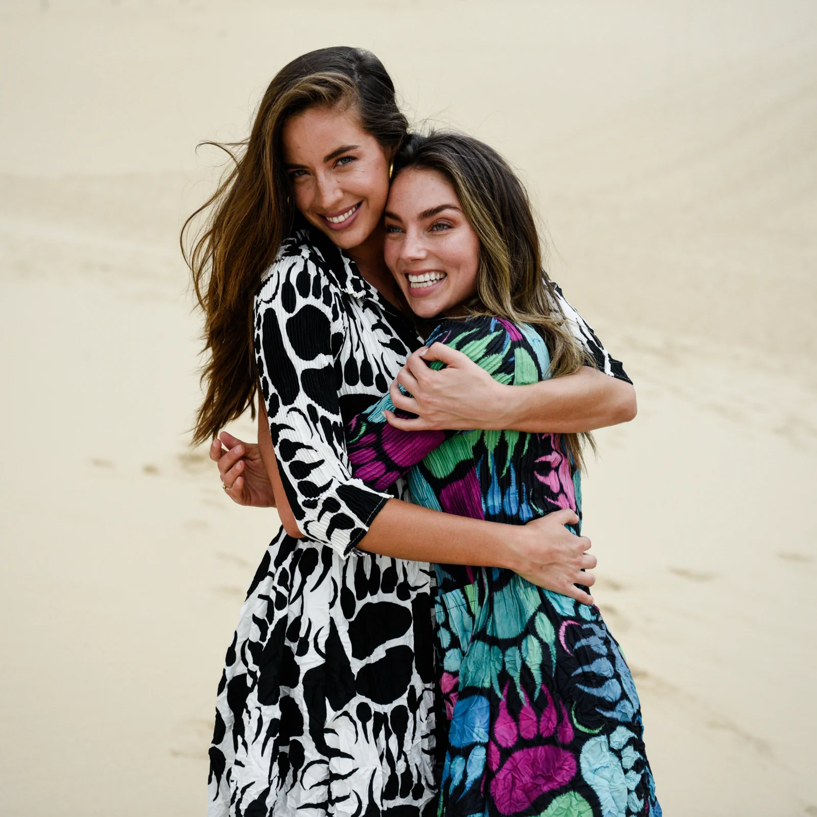 3/4 Sleeve Smash Dress - Prints - Image 26