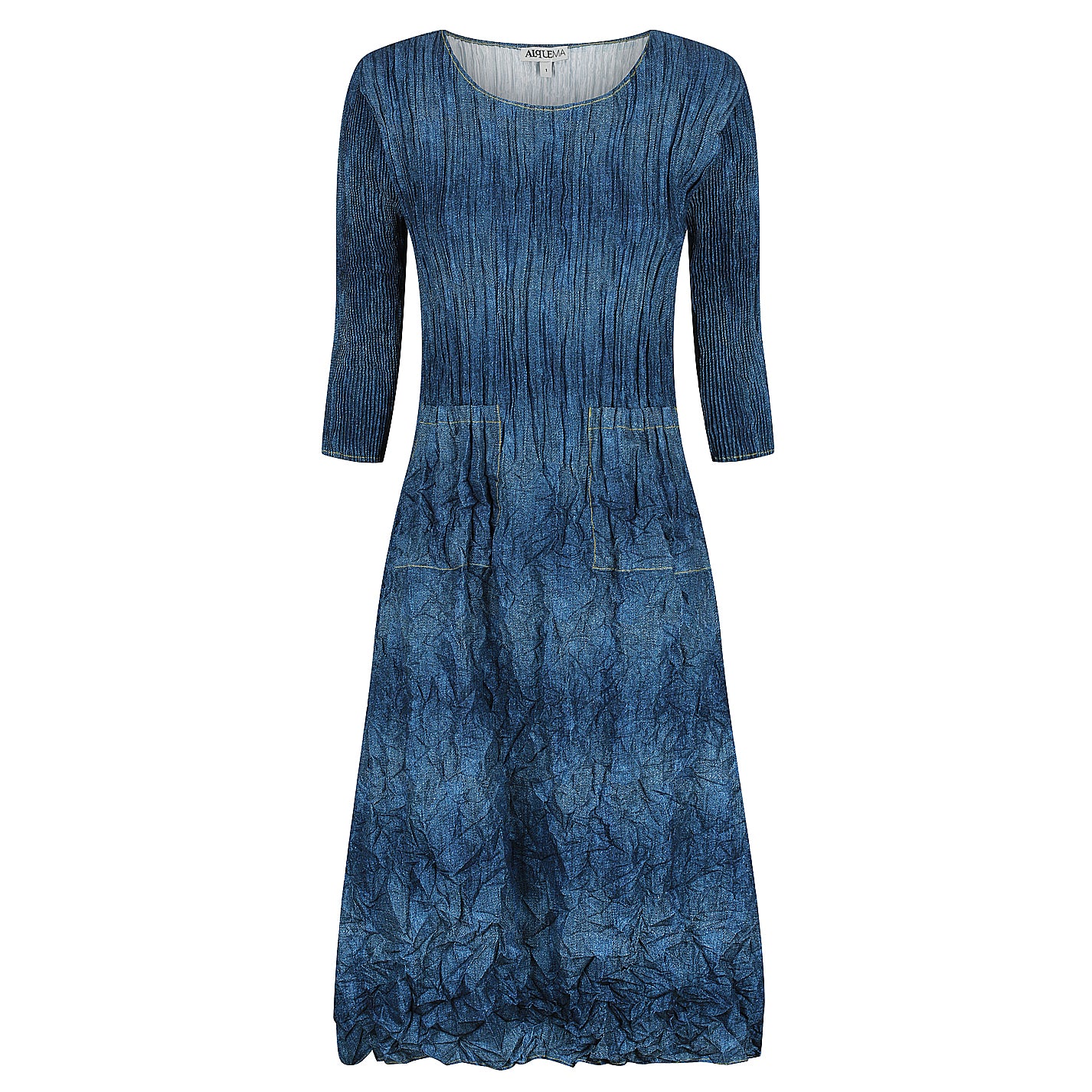 3/4 Sleeve Smash Dress - Prints - Image 7