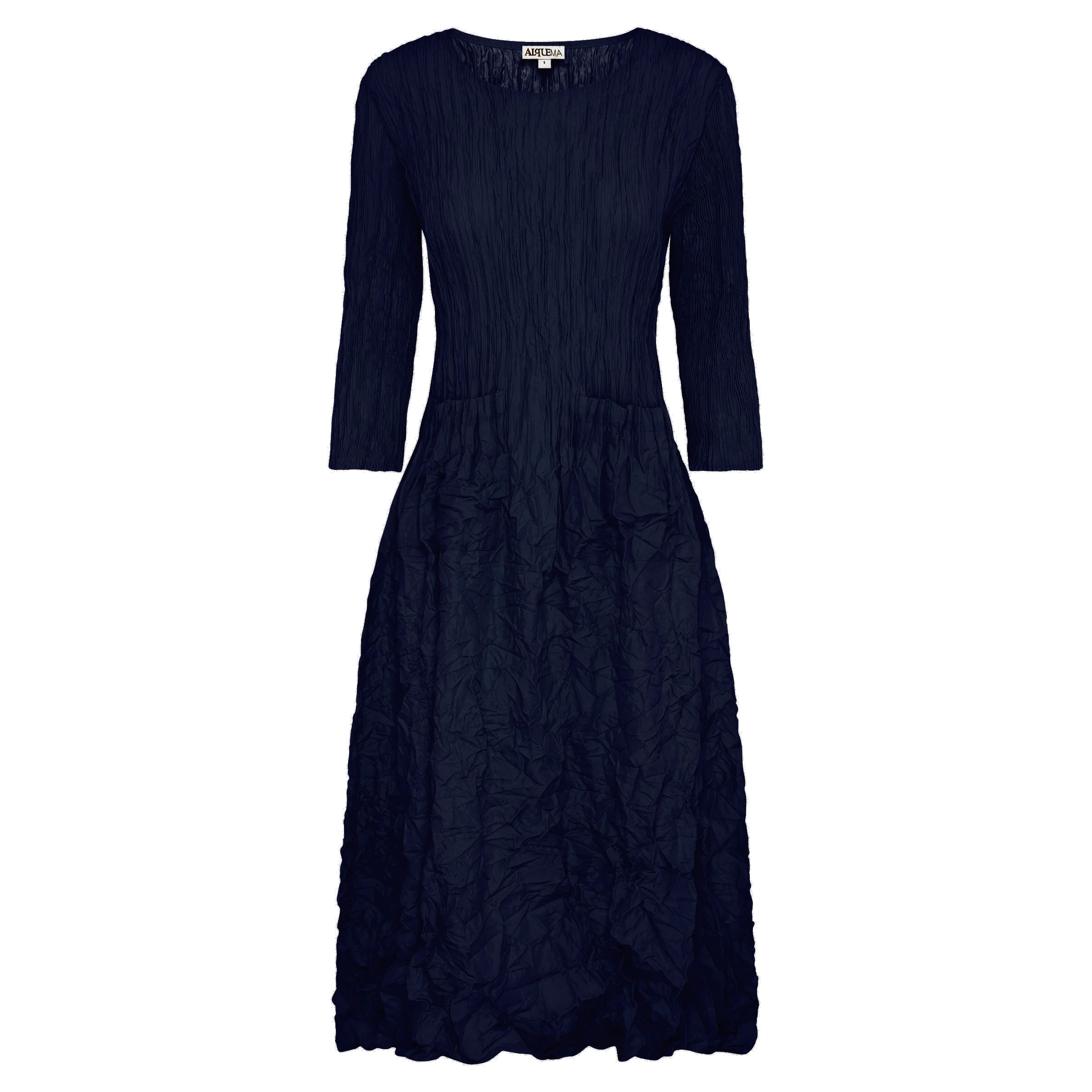 3/4 Sleeve Smash Pocket Dress - Plain Colours | AW26 - Image 10