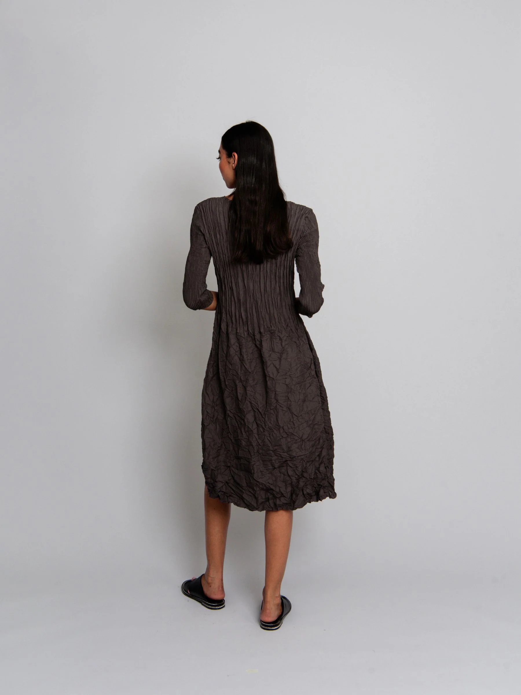 3/4 Sleeve Smash Pocket Dress - Plain Colours | AW26 - Image 16
