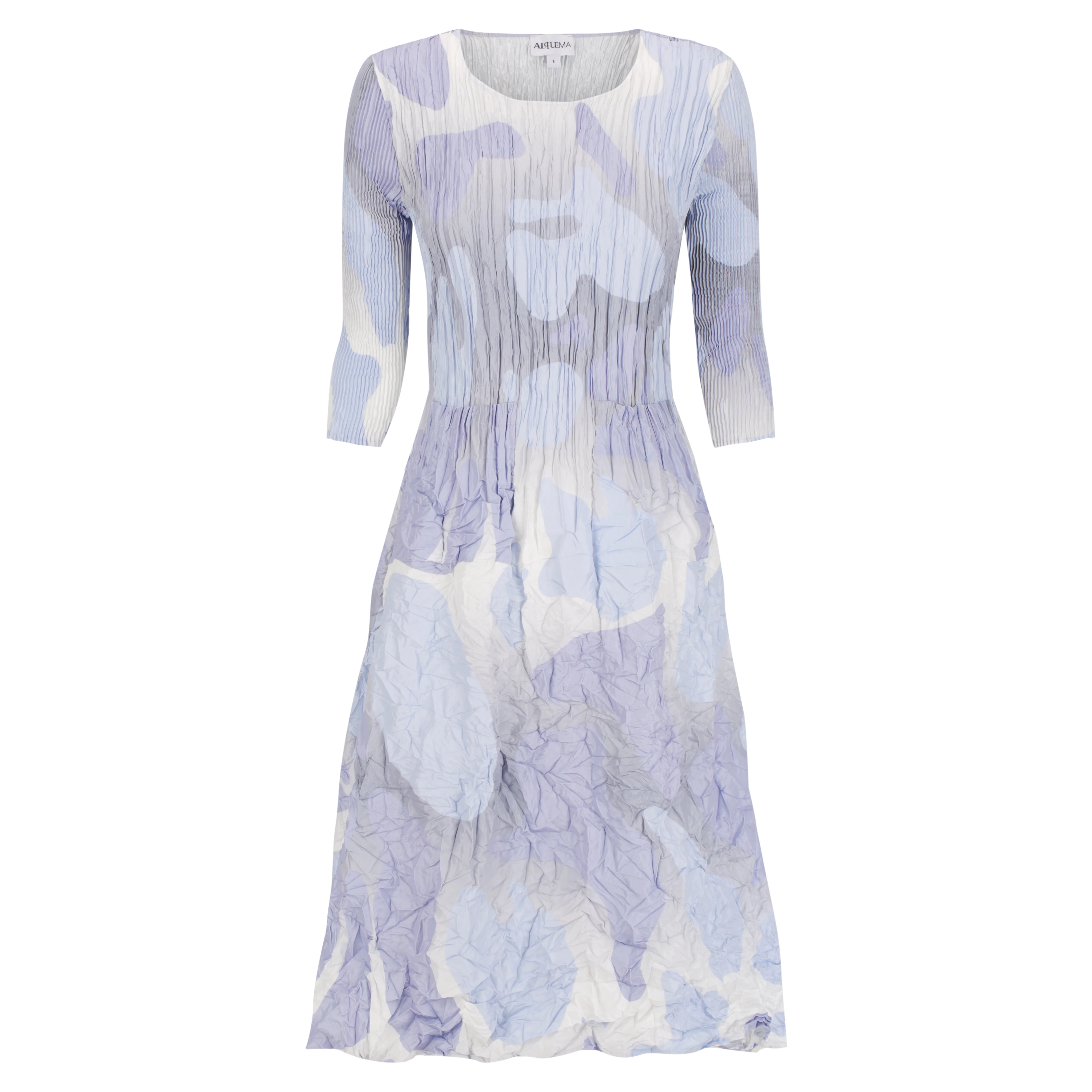 3/4 Sleeve Smash Pocket Dress - Prints - Image 13