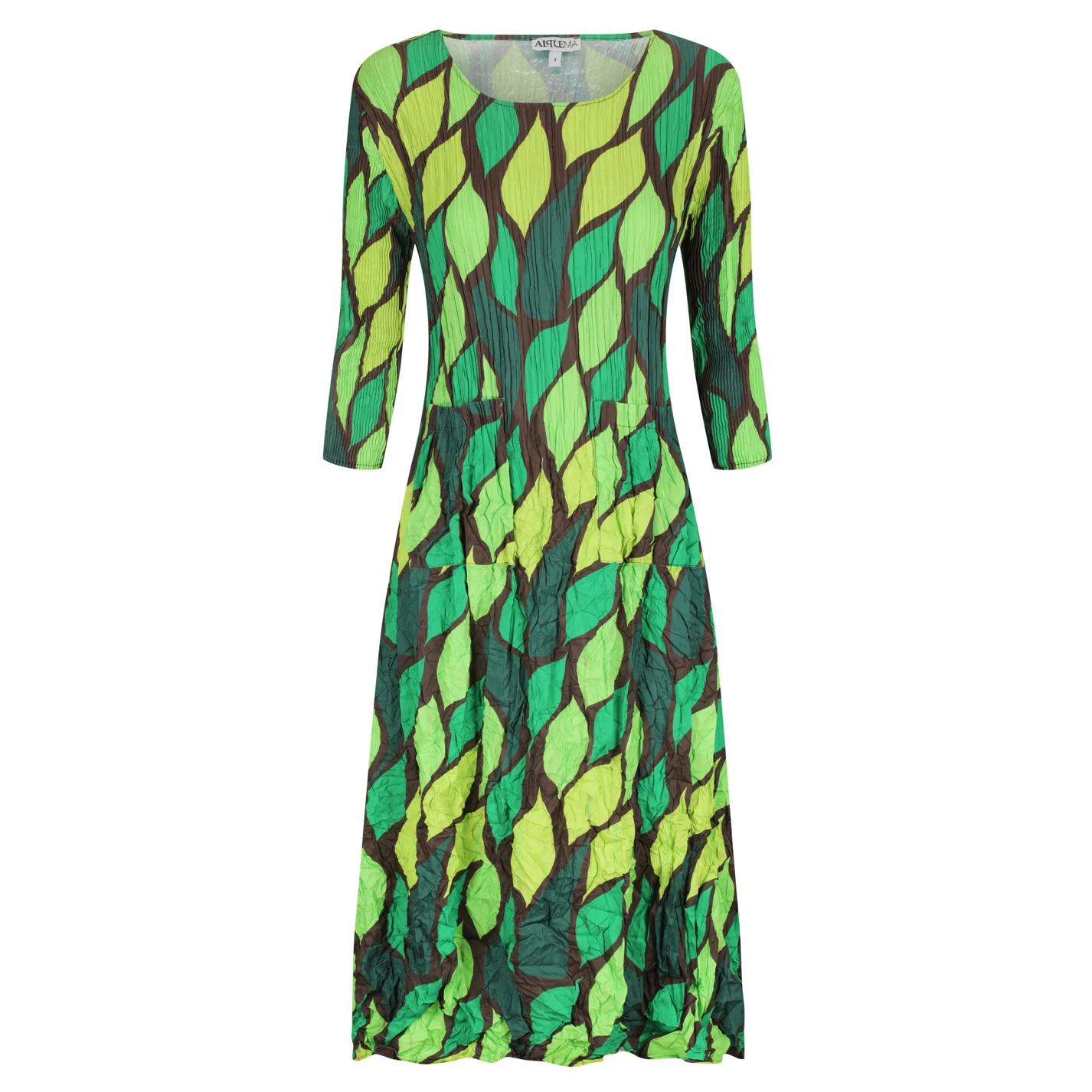 3/4 Sleeve Smash Pocket Dress - Prints - Image 25