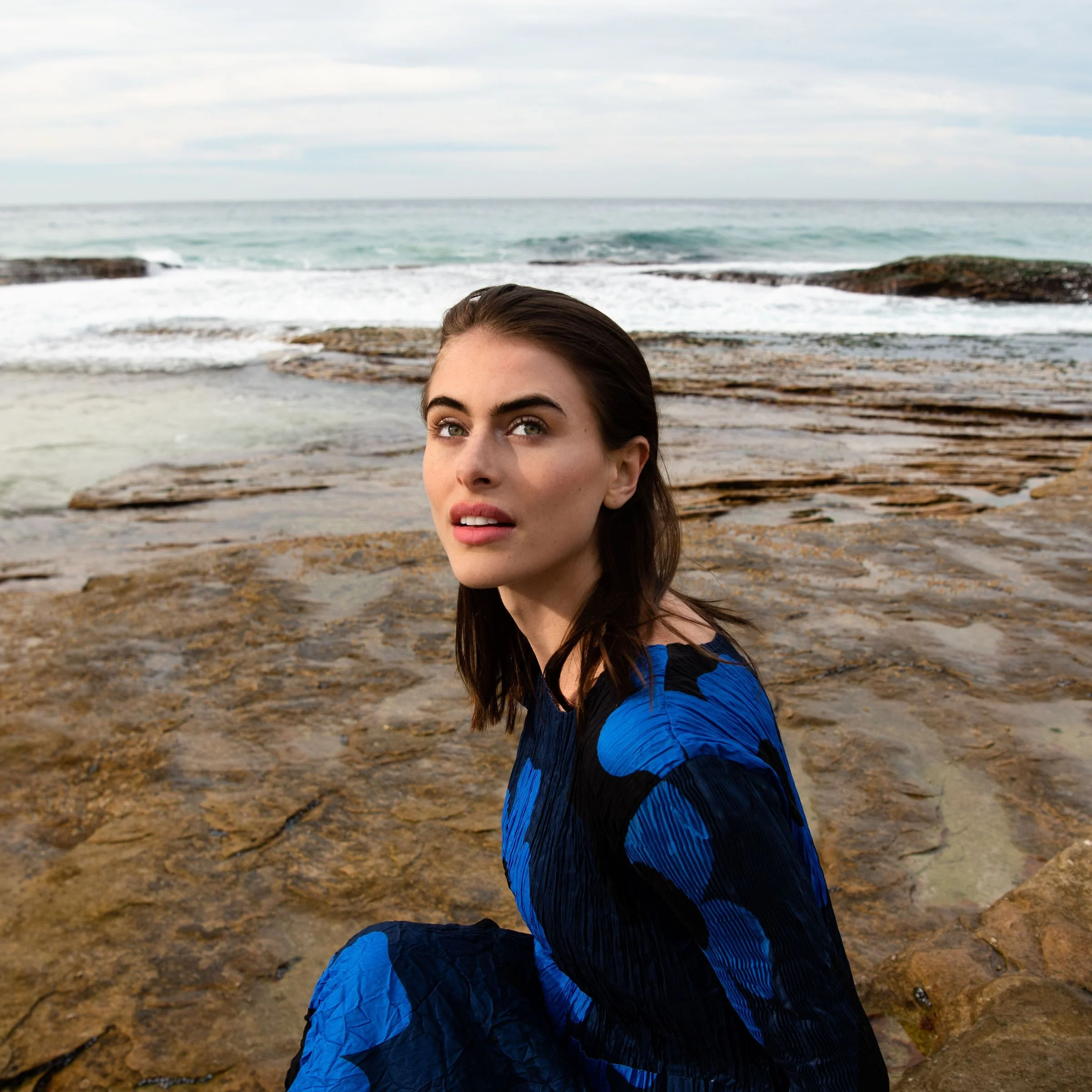 3/4 Sleeve Smash Pocket Dress - Prints - Image 32