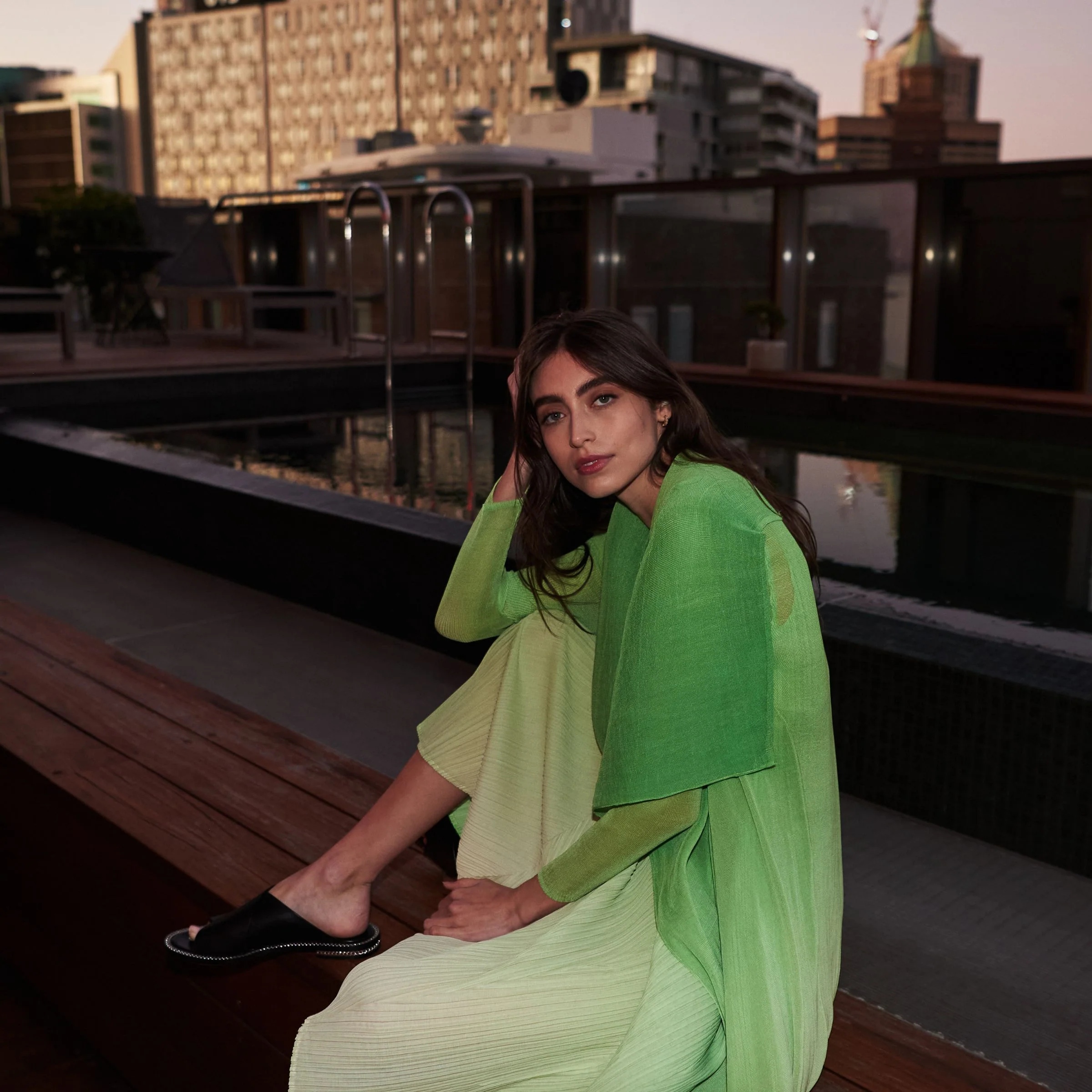 Collare Coat - Ombre - Image 55