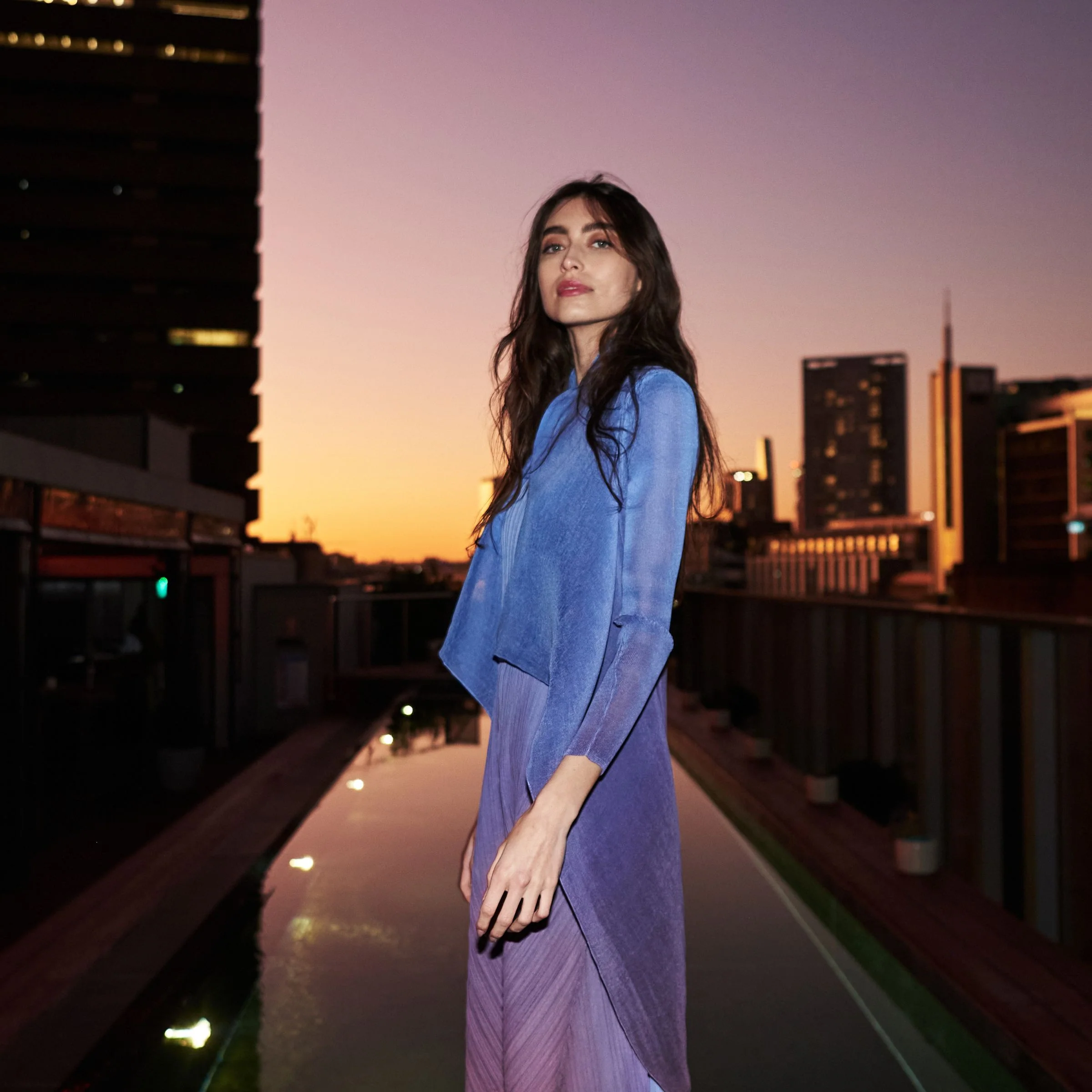 Collare Coat - Ombre - Image 57
