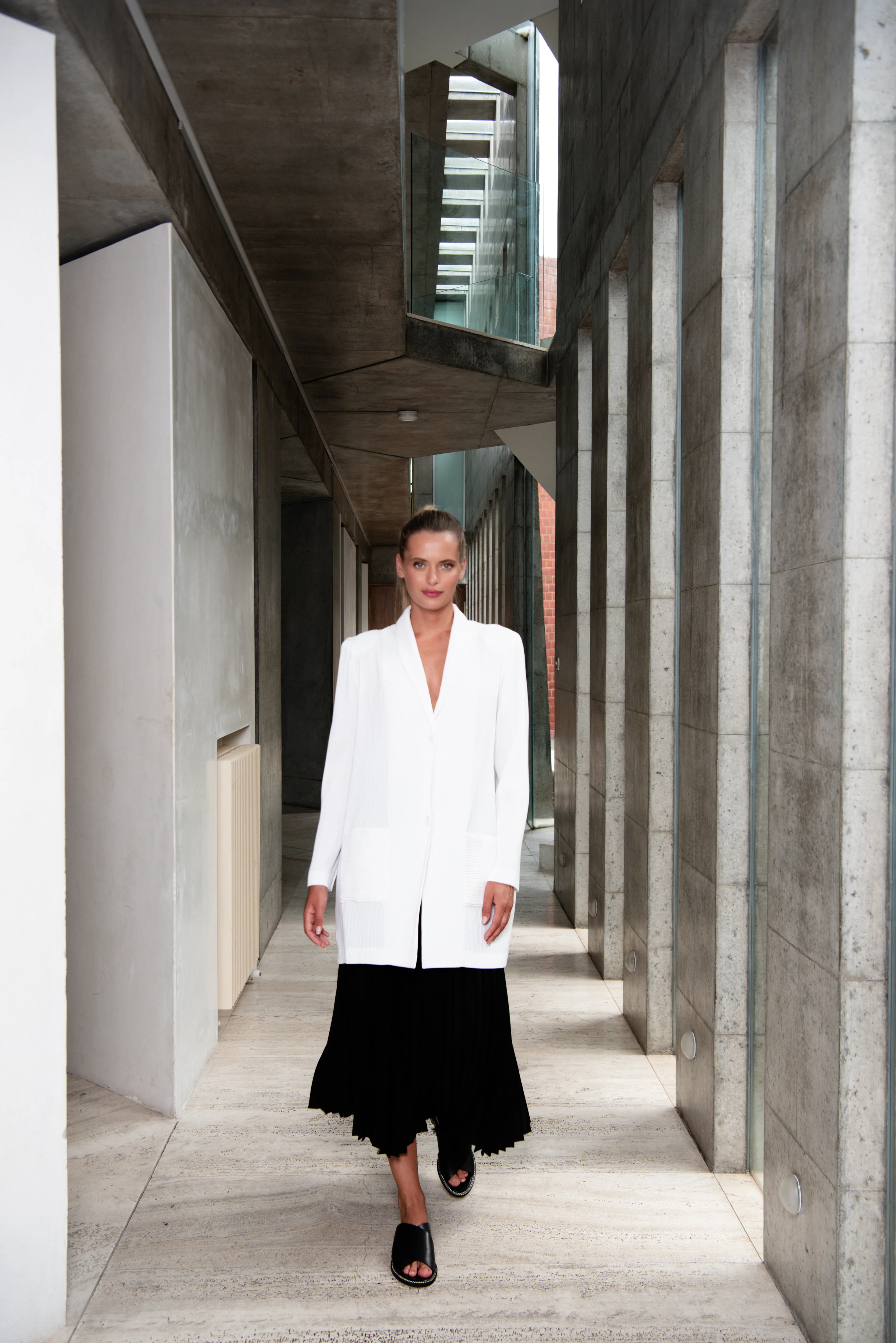 Plisse Blazer - Image 3
