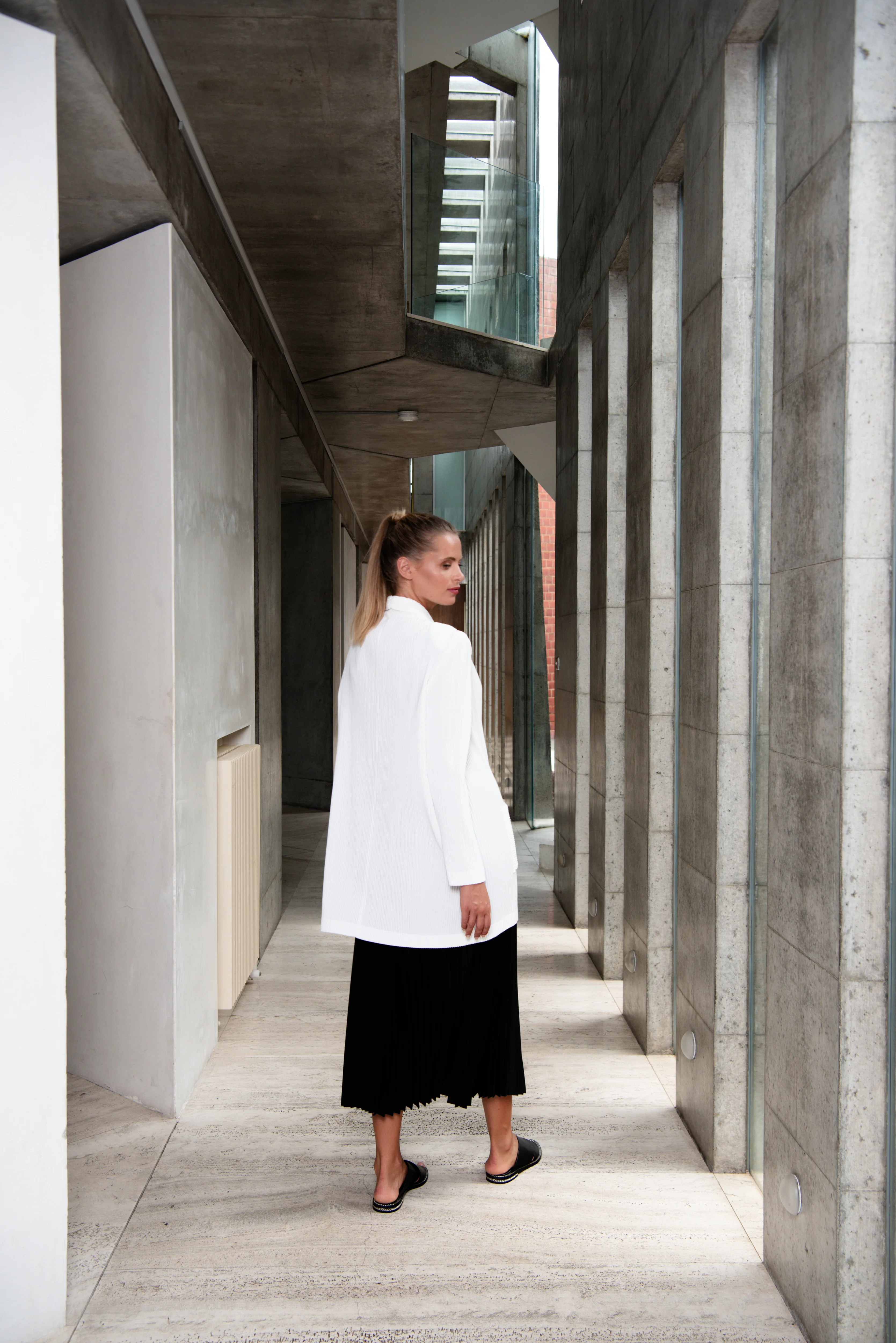 Plisse Blazer - Image 5
