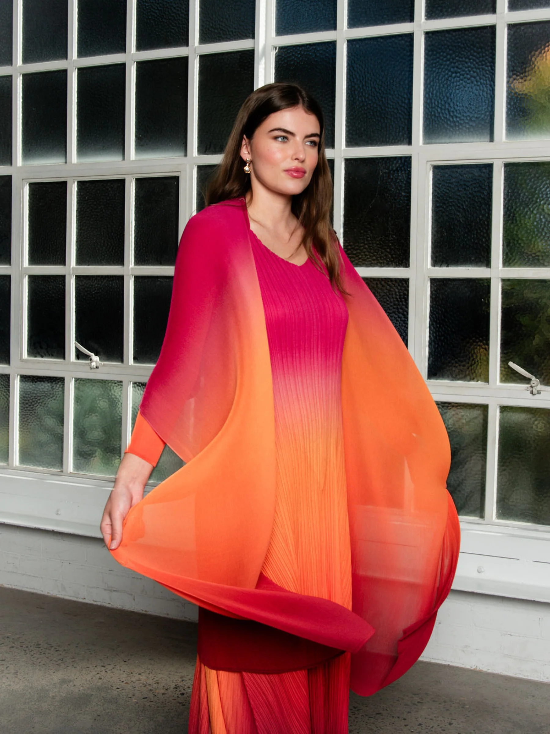 Collare Coat - Ombre - Image 24