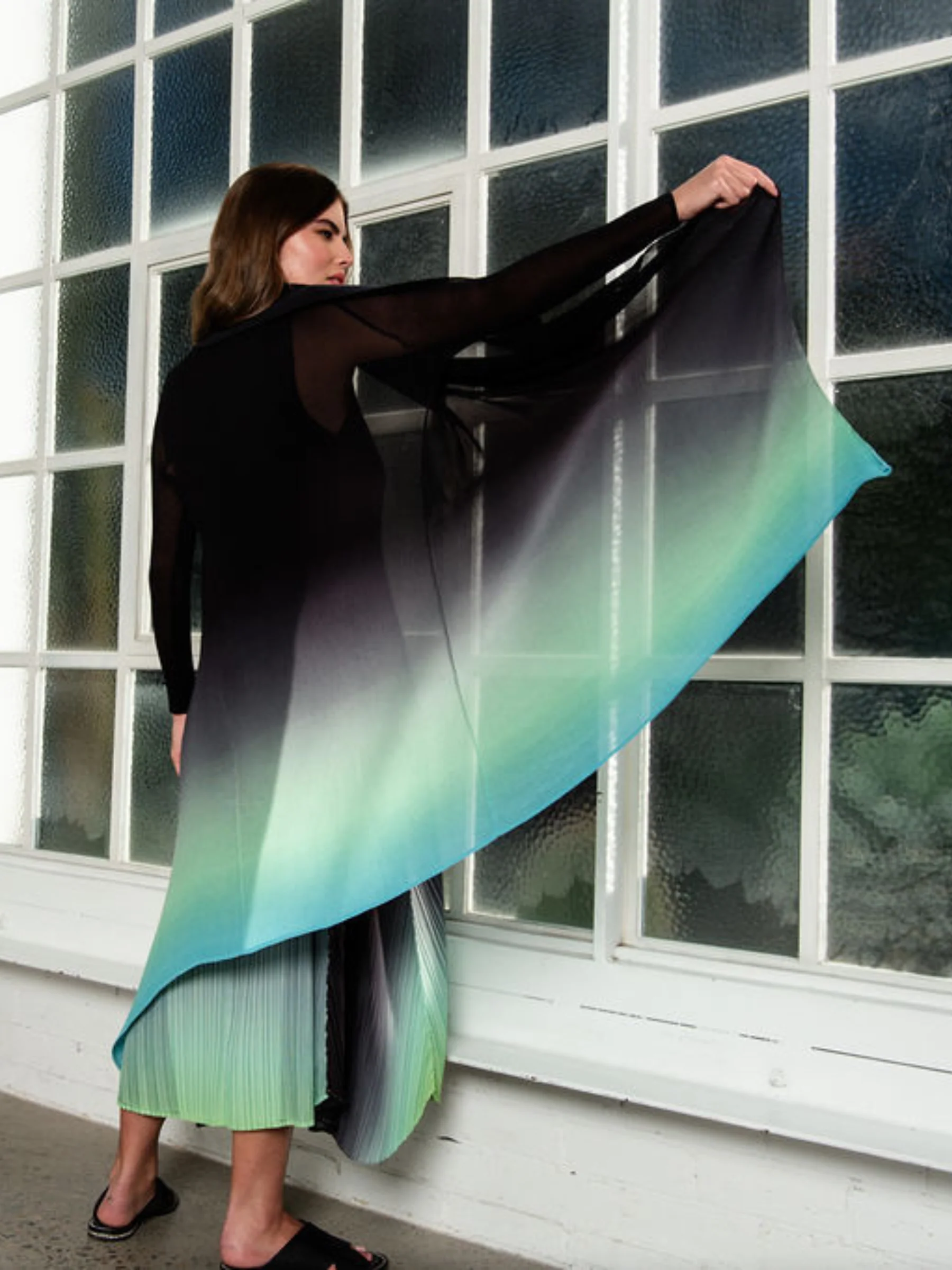Collare Coat - Ombre - Image 31