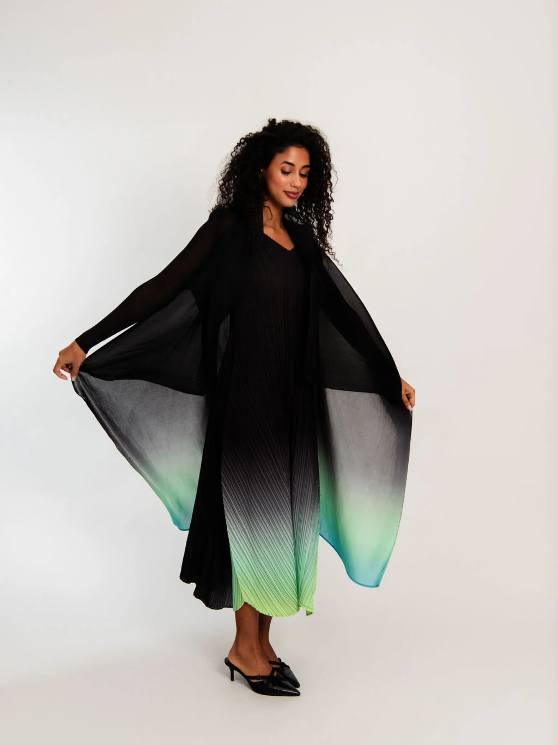 Collare Coat - Ombre - Image 34