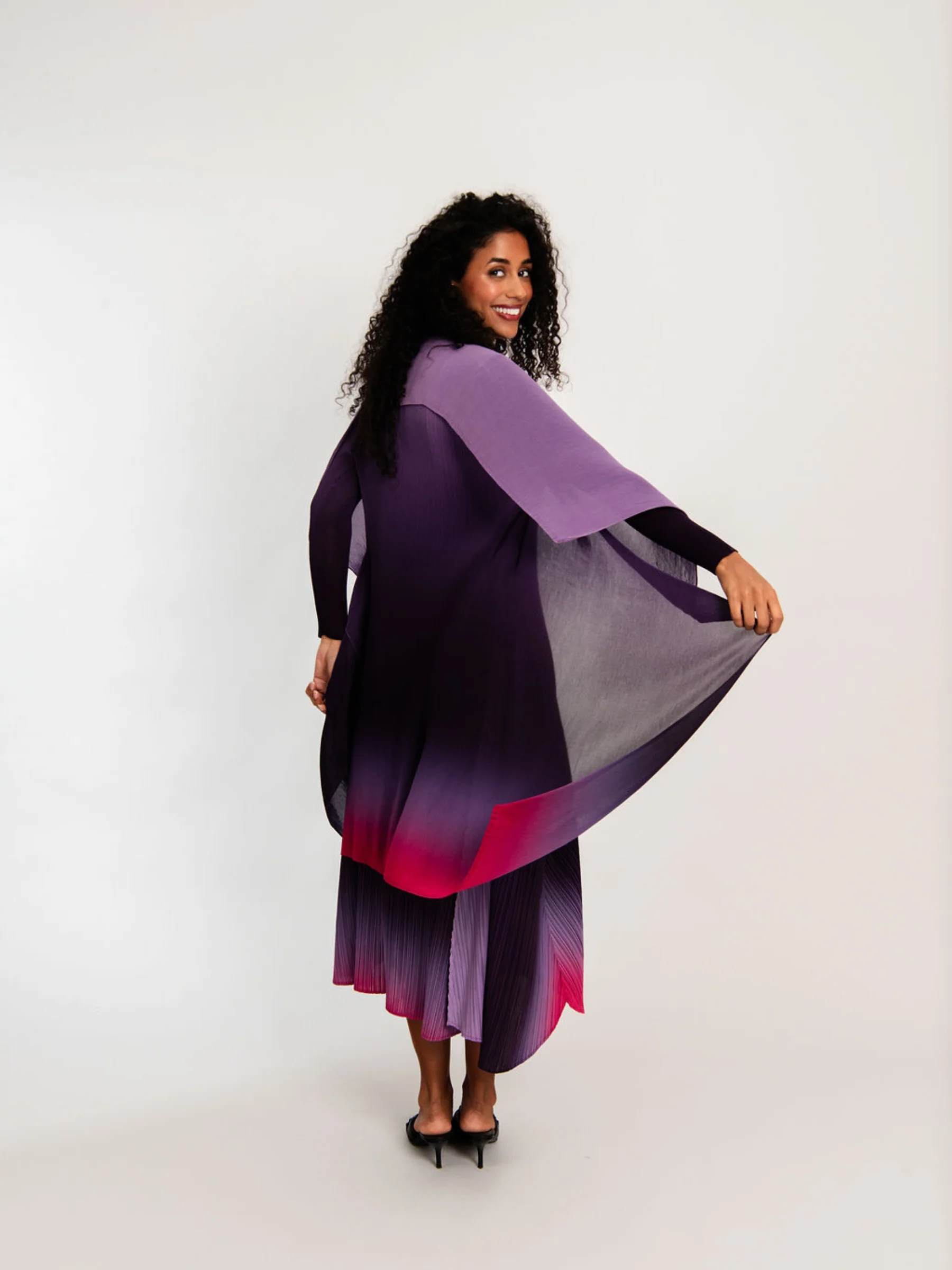 Collare Coat - Ombre - Image 36