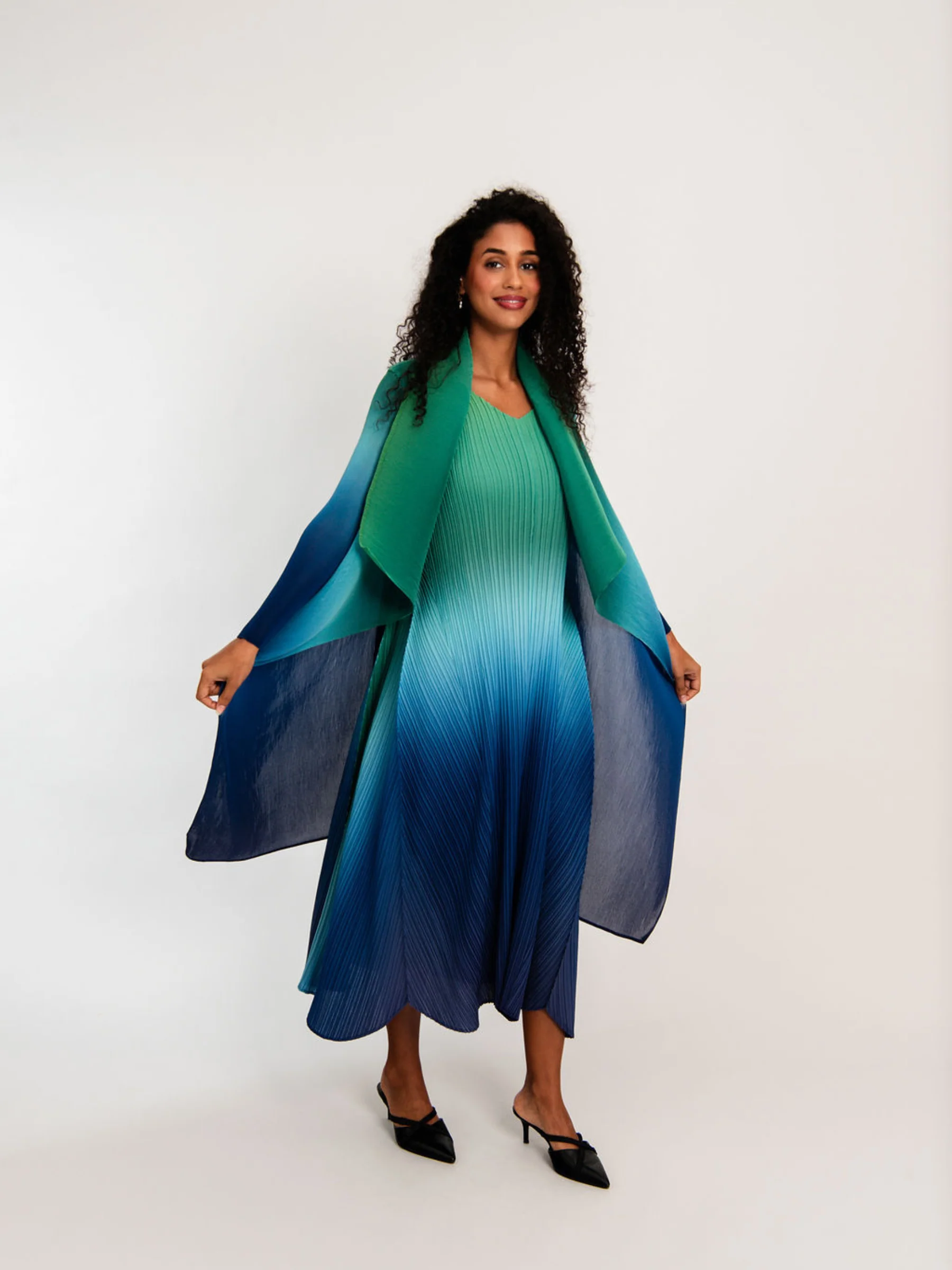 Collare Coat - Ombre - Image 40