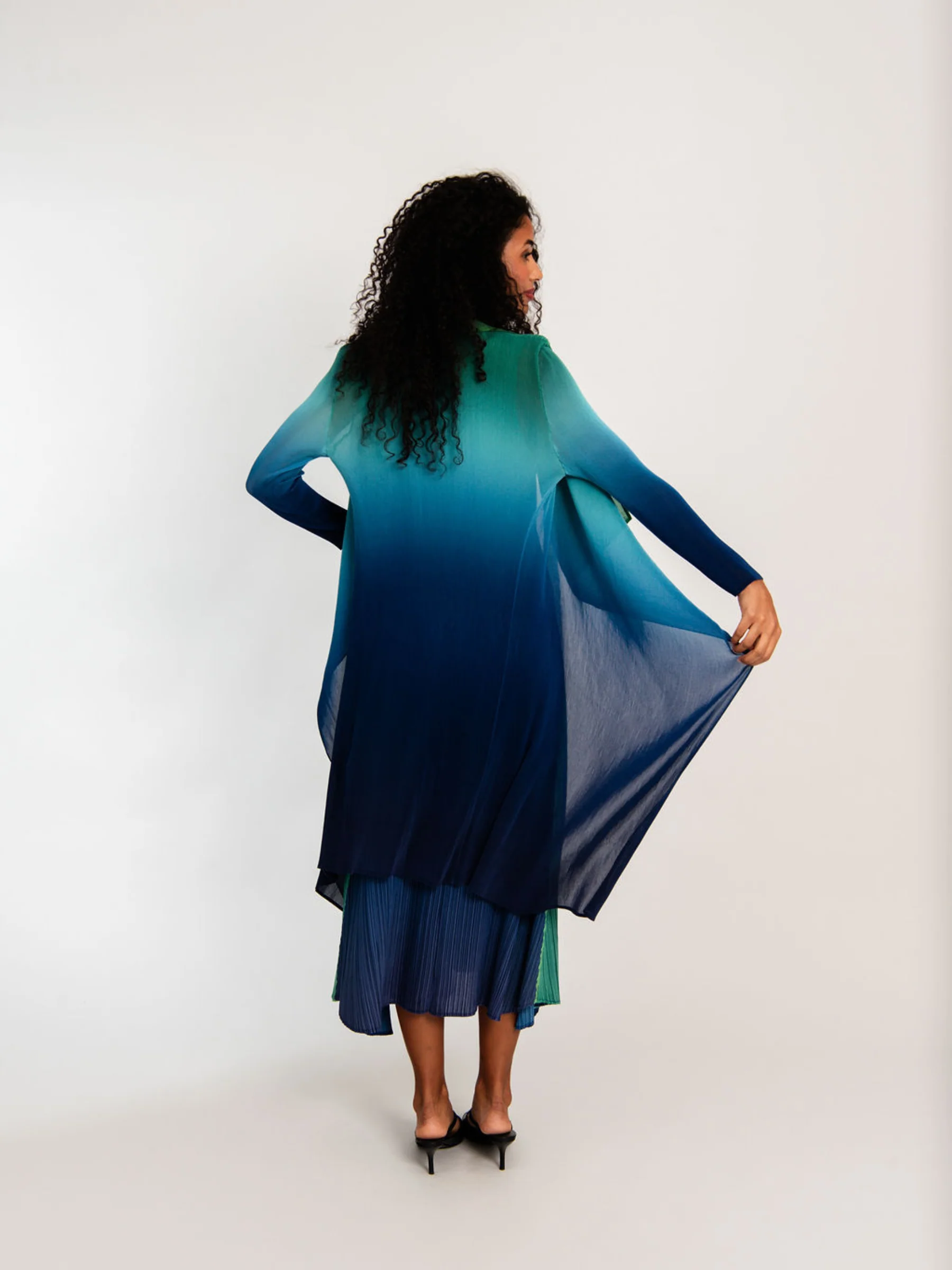 Collare Coat - Ombre - Image 41