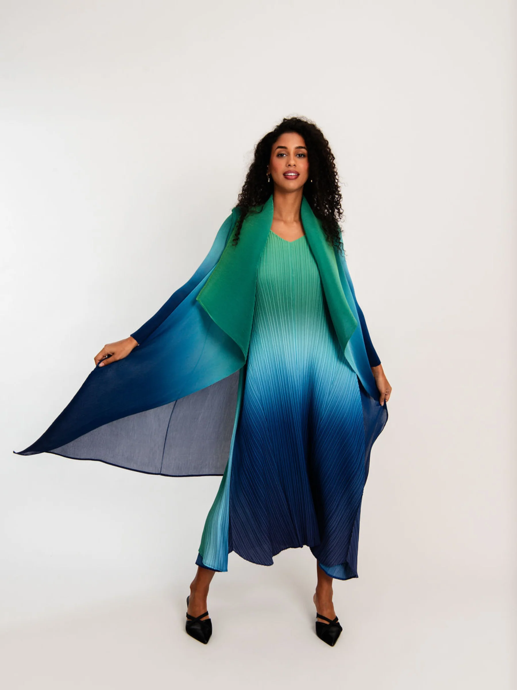 Collare Coat - Ombre - Image 43