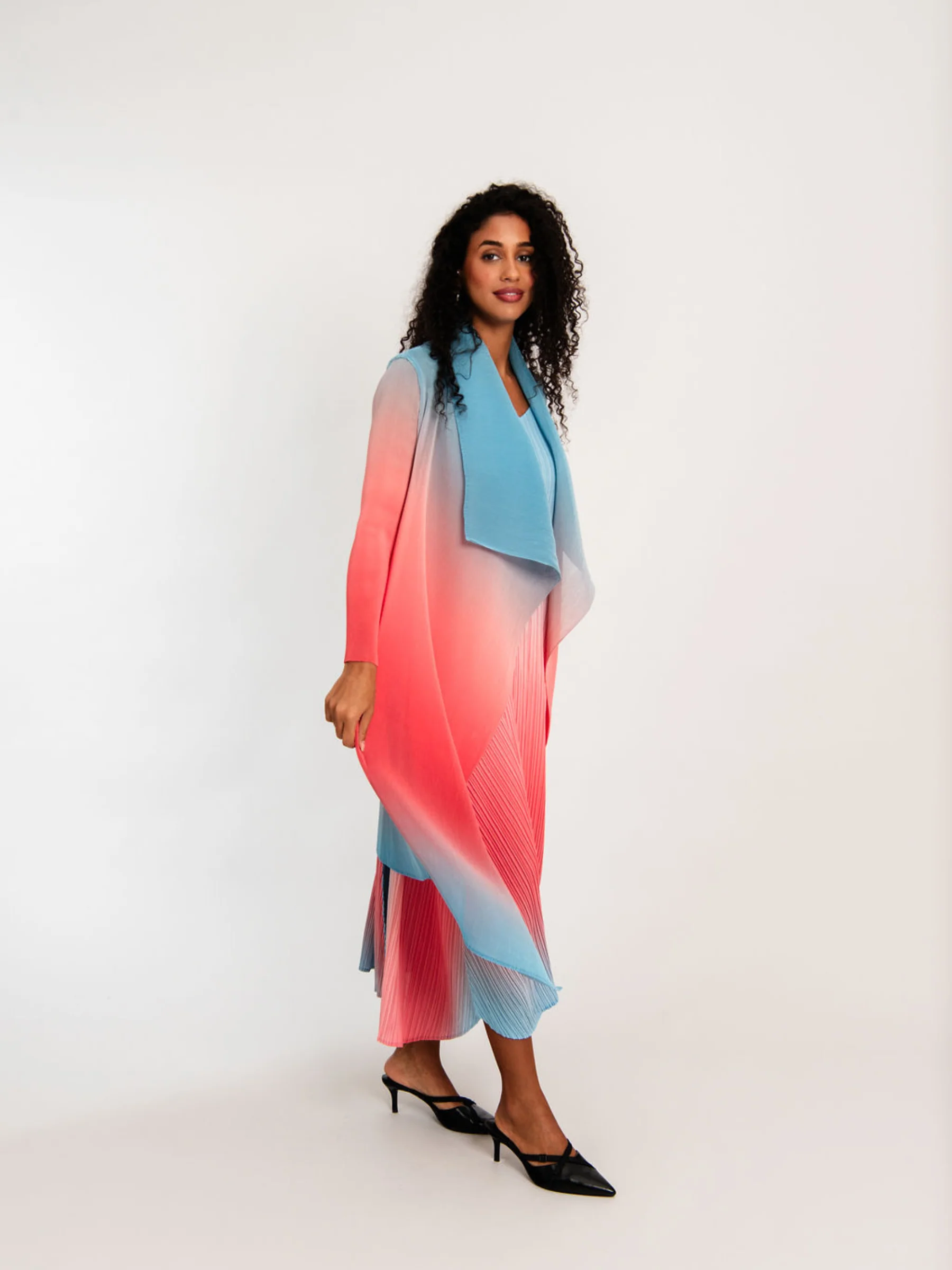 Collare Coat - Ombre - Image 44