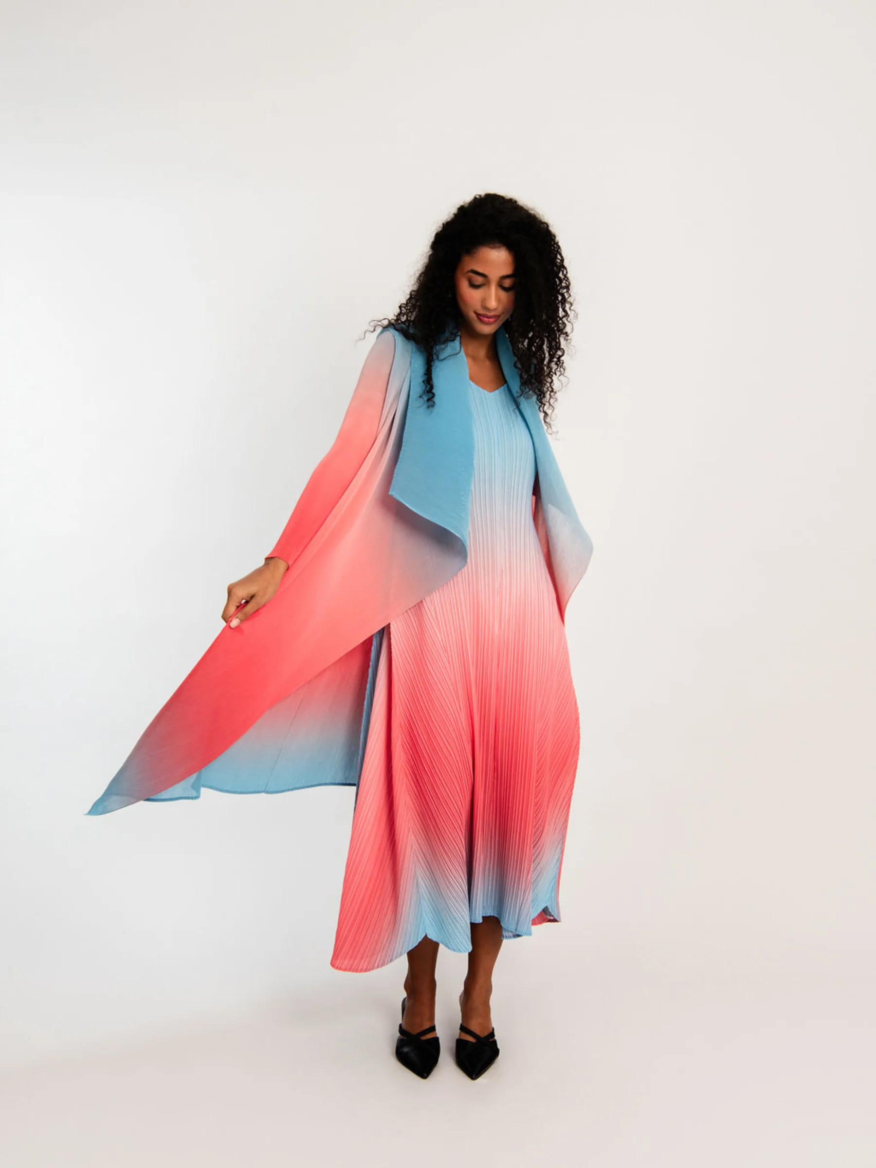 Collare Coat - Ombre - Image 46