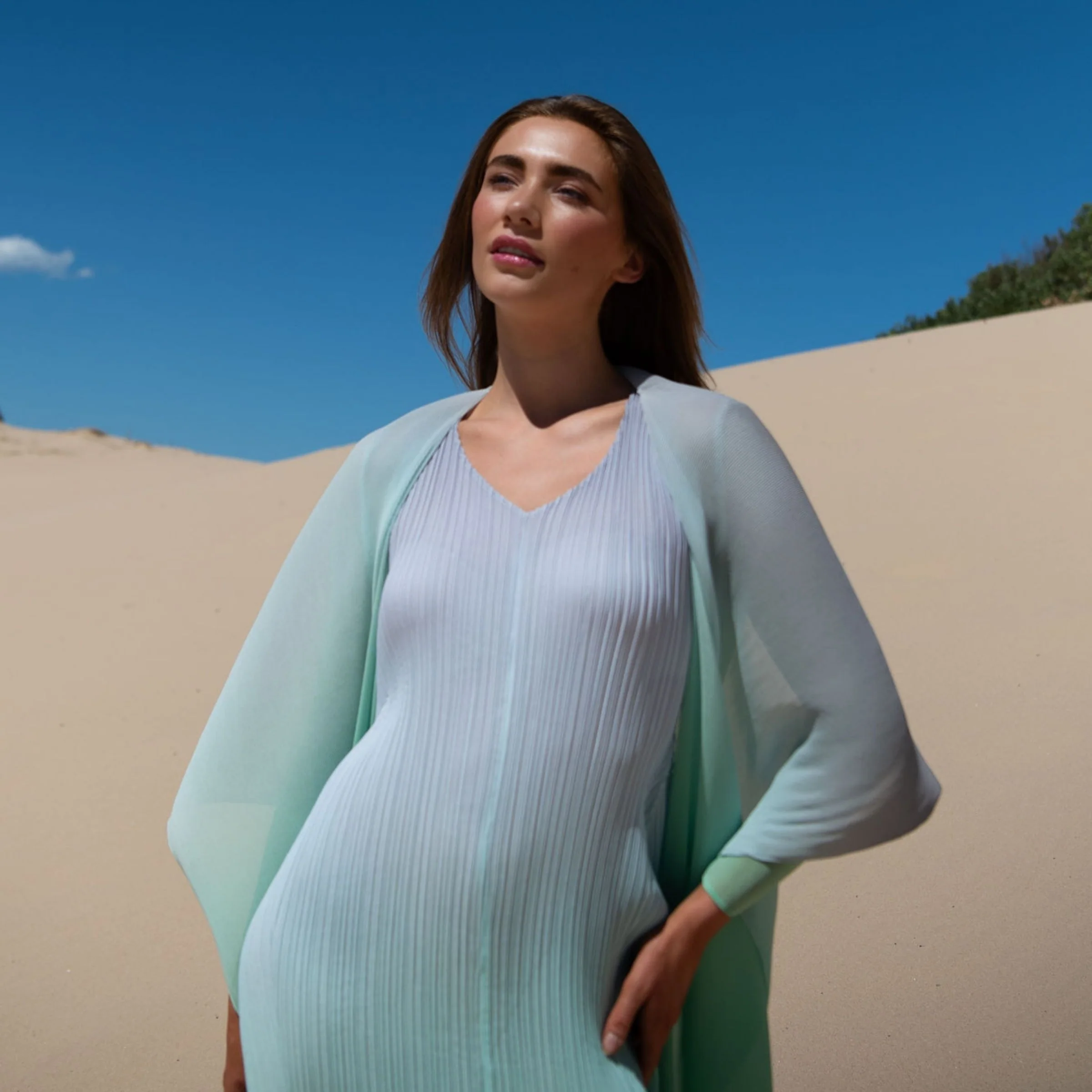 Collare Coat - Ombre - Image 14