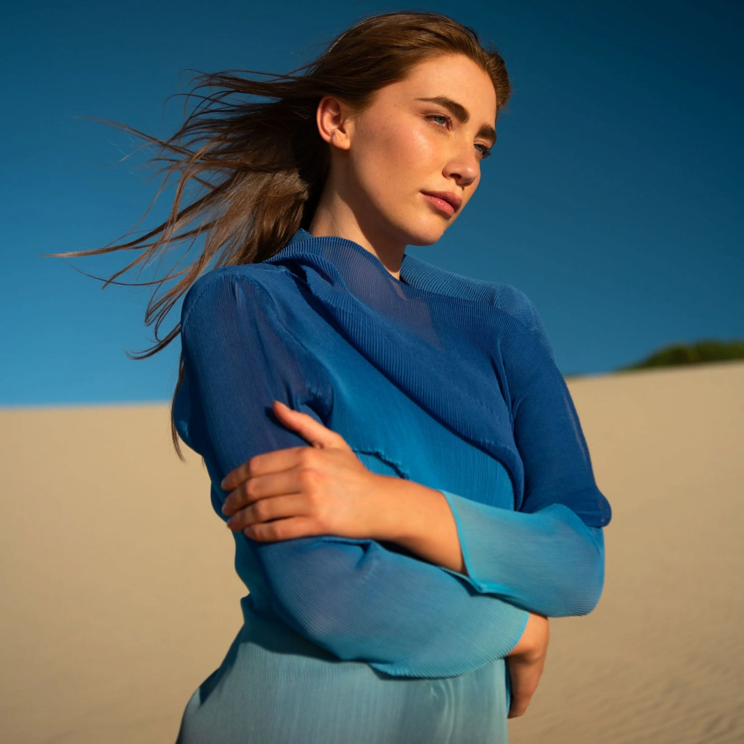 Collare Coat - Ombre - Image 19