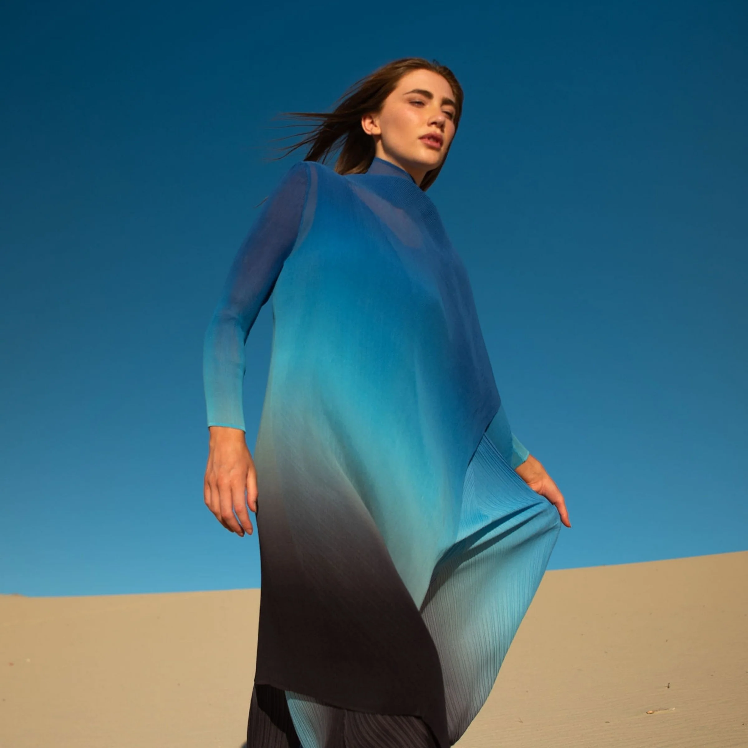 Collare Coat - Ombre - Image 2