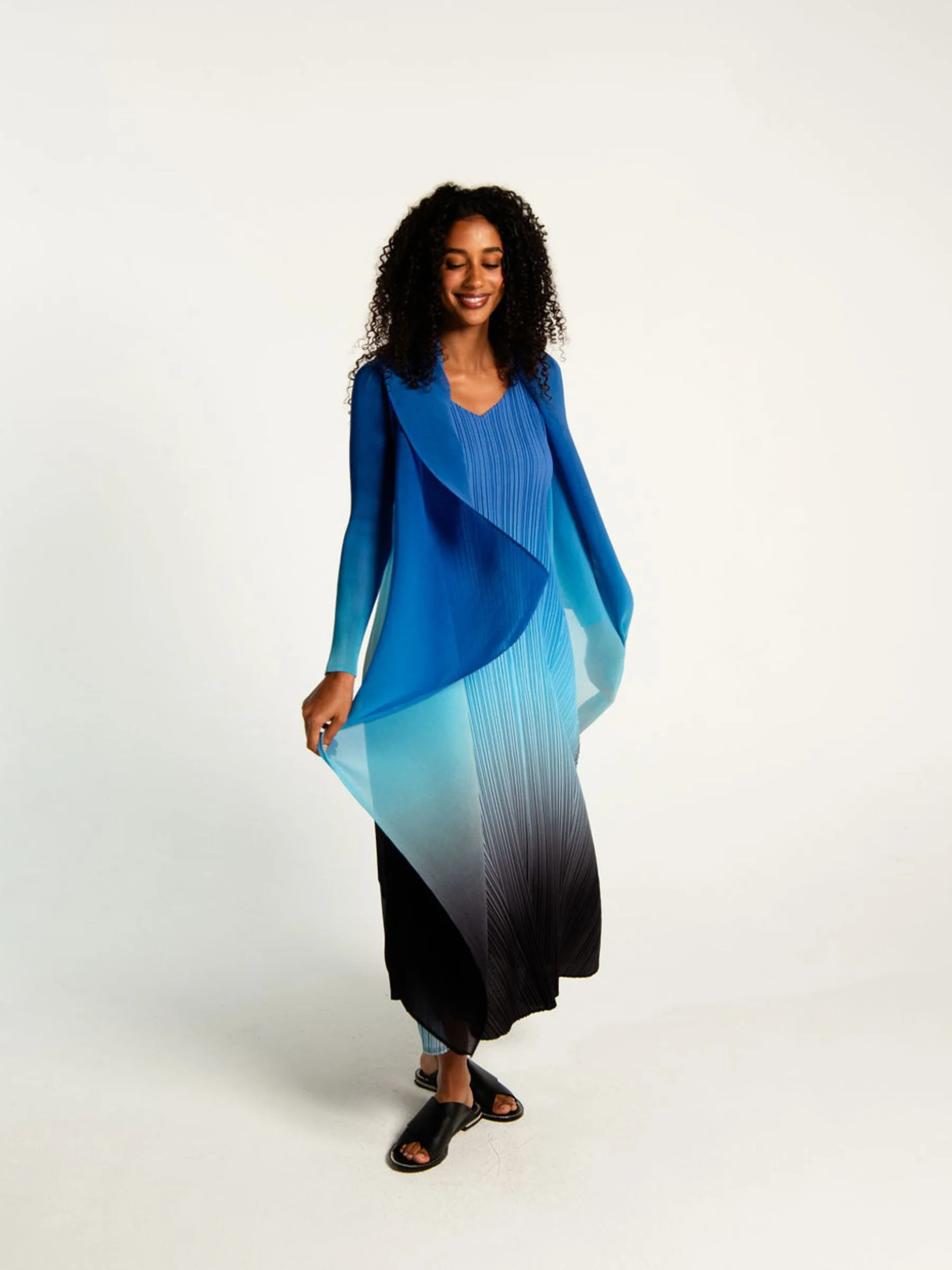 Collare Coat - Ombre - Image 20