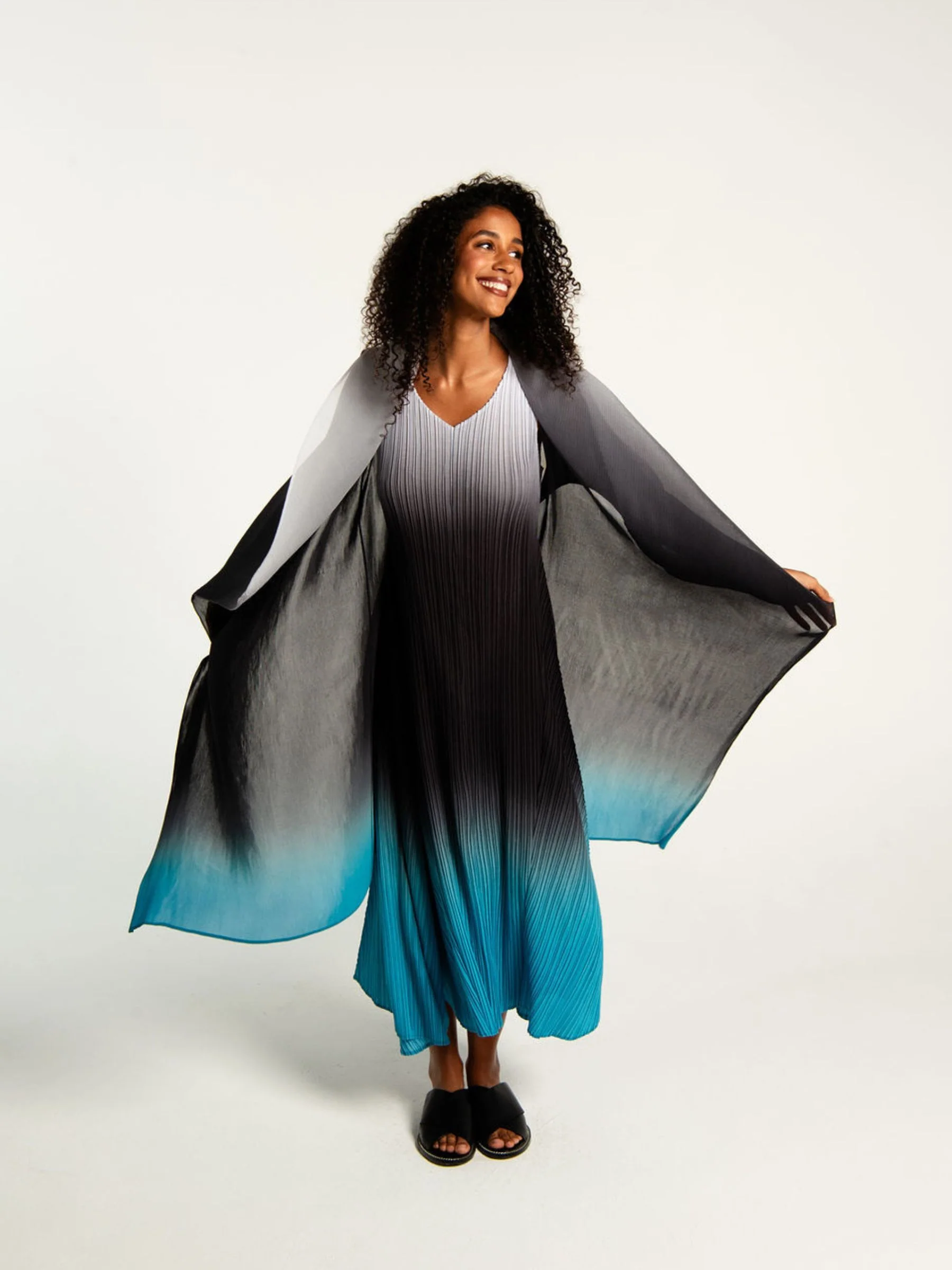 Collare Coat - Ombre - Image 21