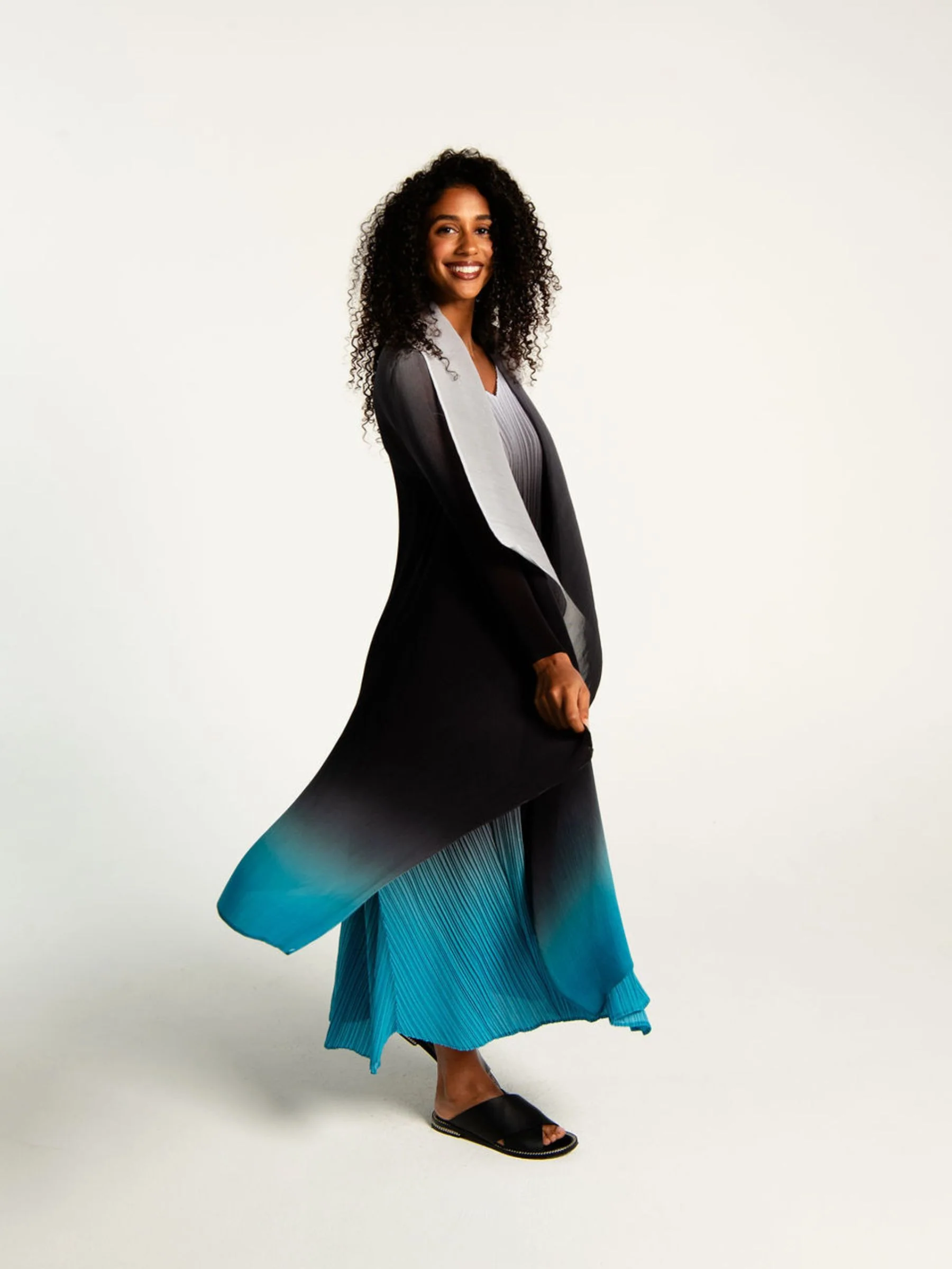 Collare Coat - Ombre - Image 22