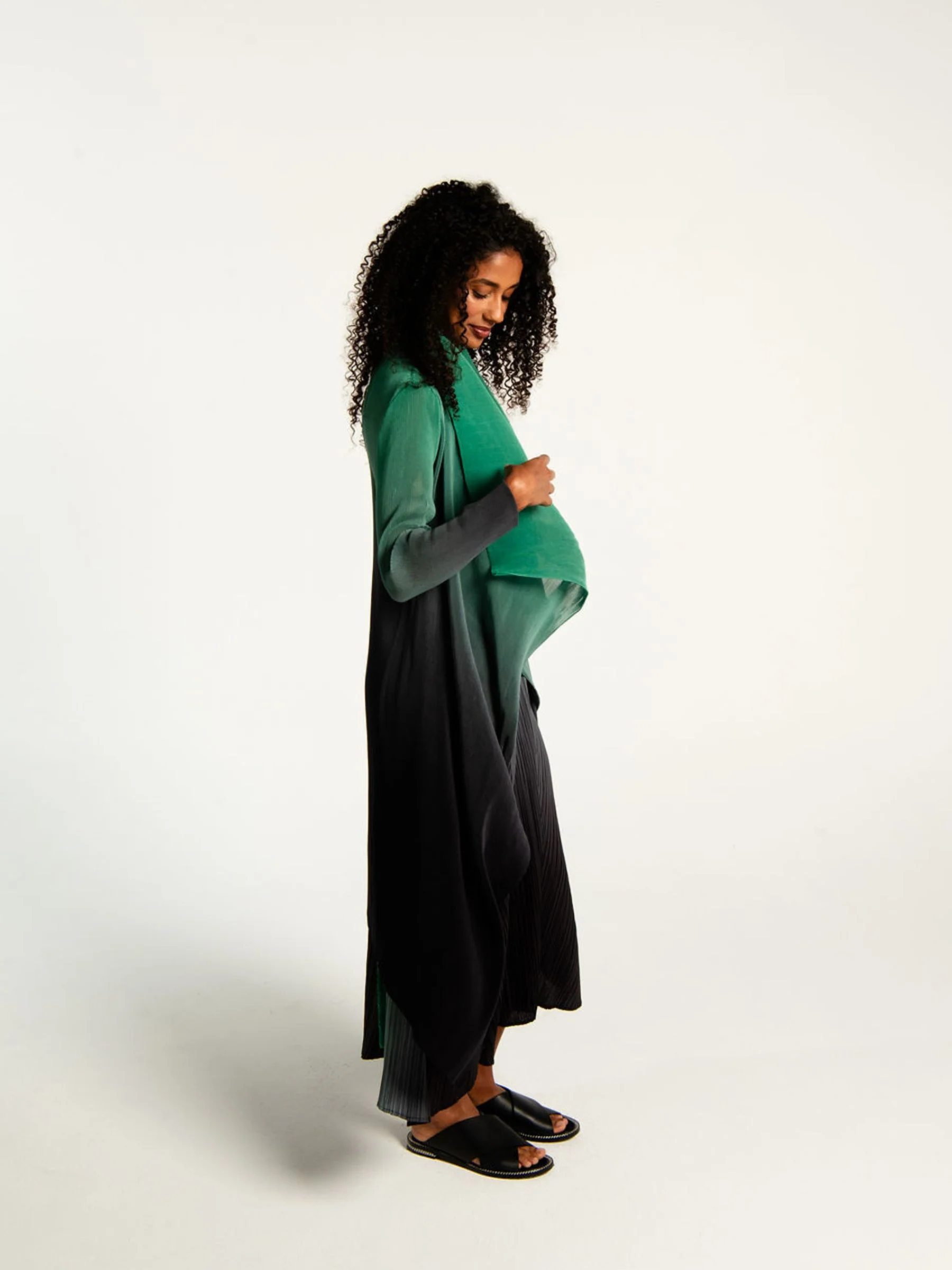 Collare Coat - Ombre - Image 24