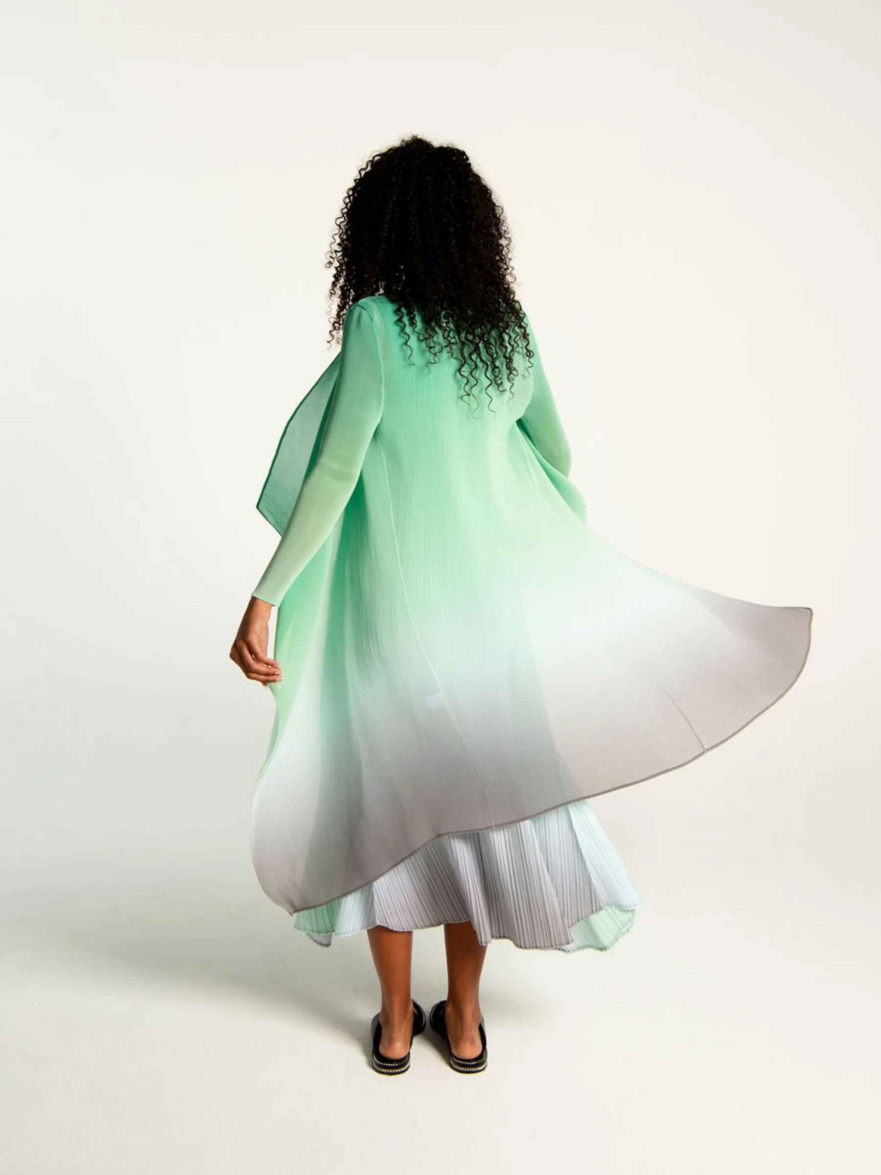 Collare Coat - Ombre - Image 25