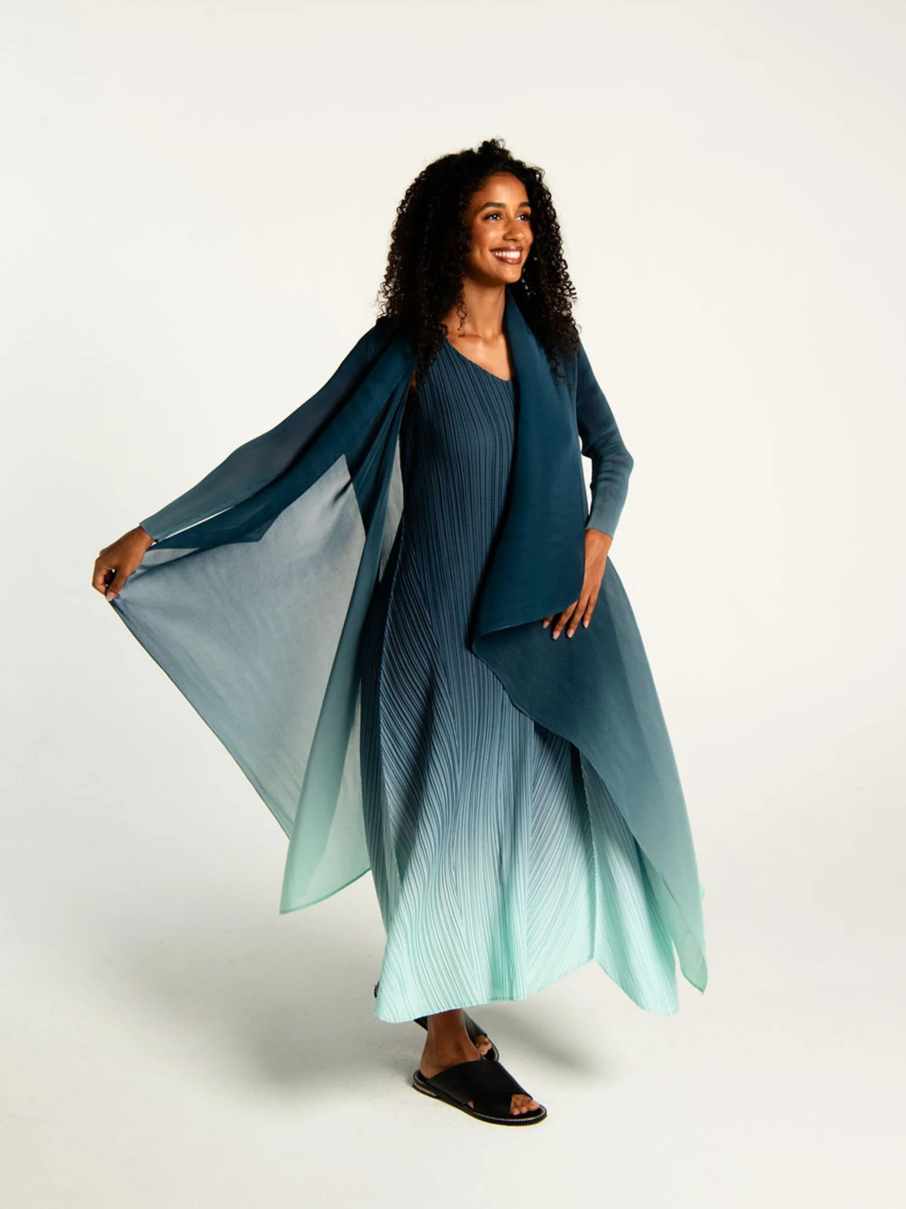 Collare Coat - Ombre - Image 27