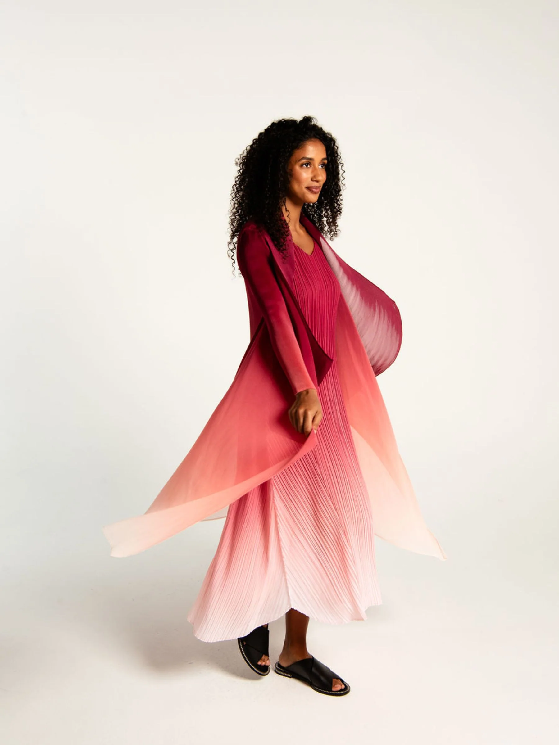 Collare Coat - Ombre - Image 29