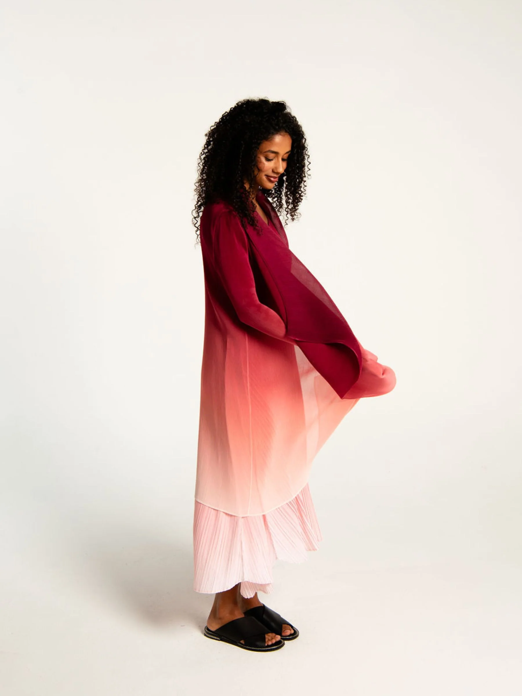Collare Coat - Ombre - Image 37