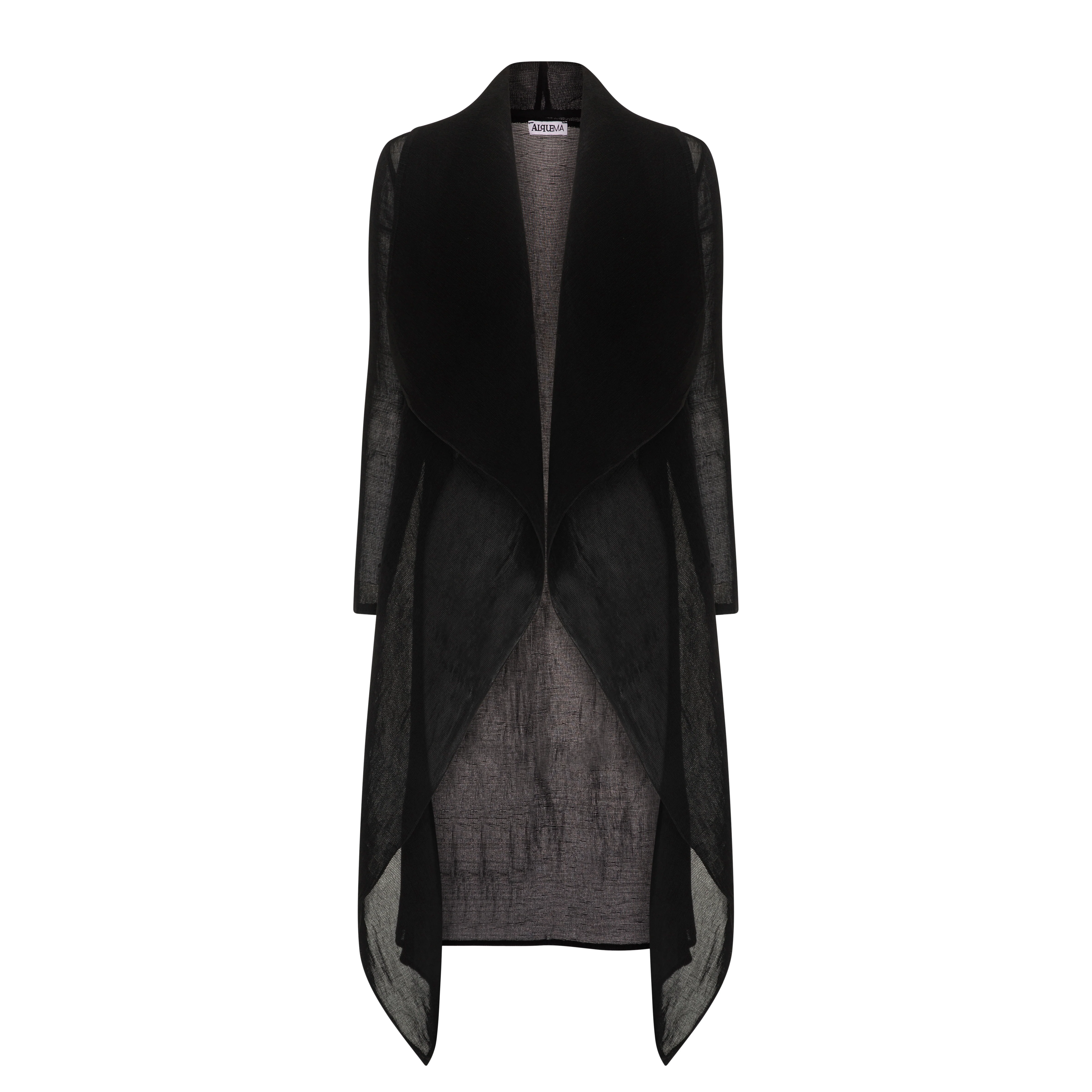 Collare Coat - Plain - Image 3