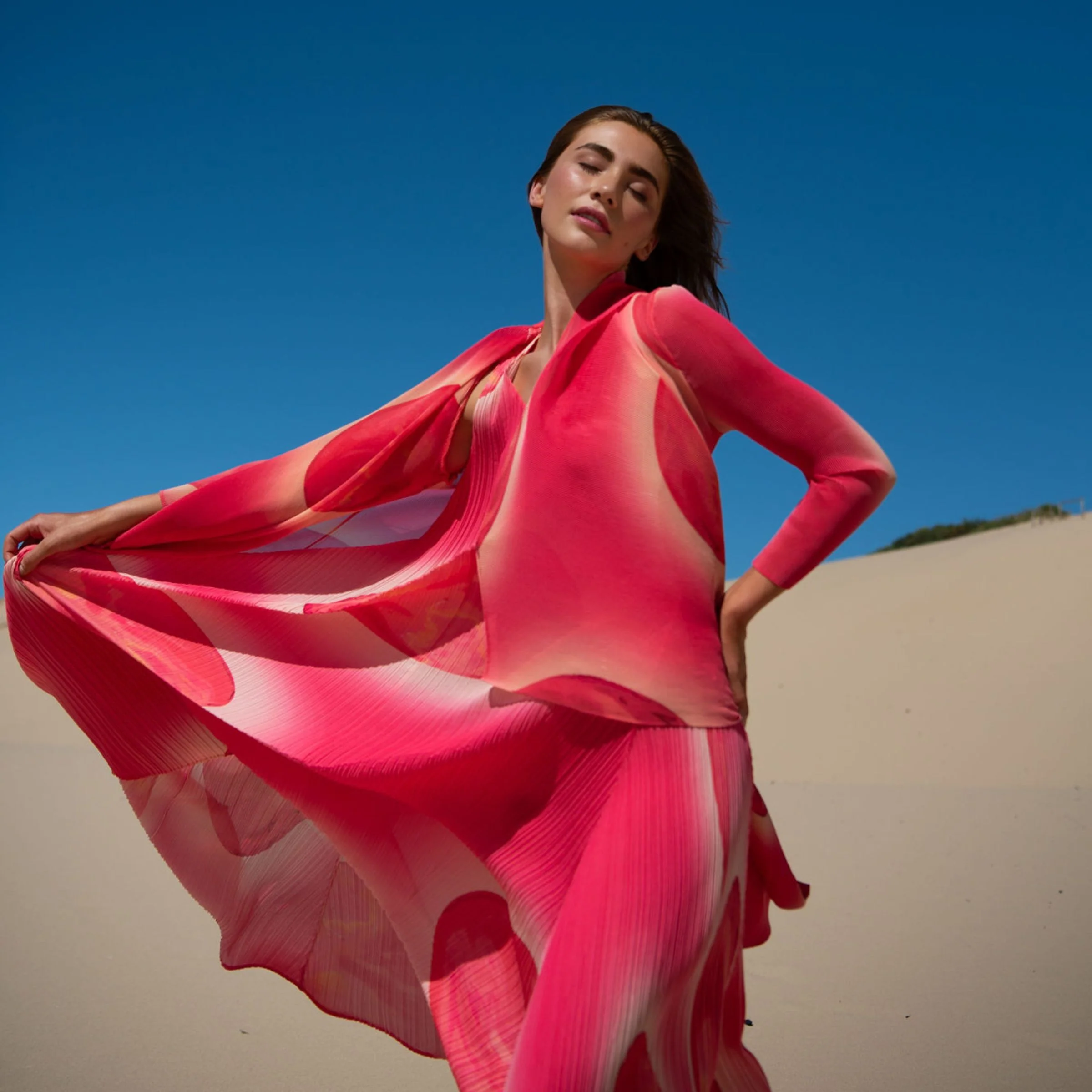 Long Estrella Dress - Prints - Image 12
