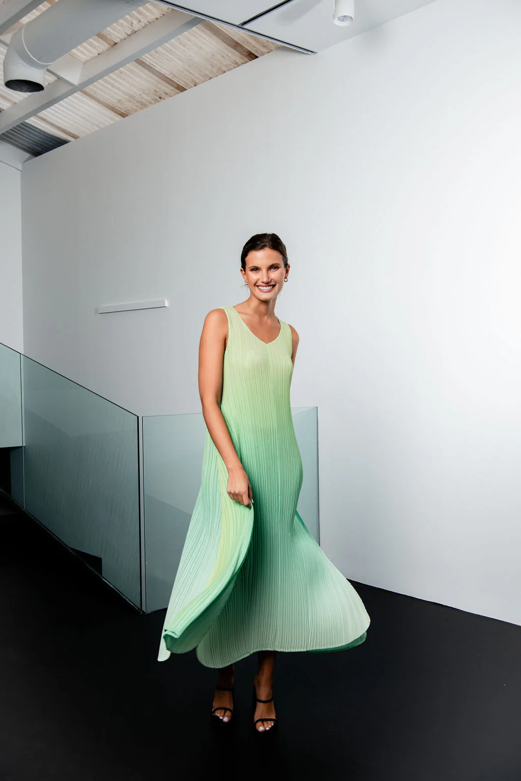Long Estrella Dress - Ombre - Image 57