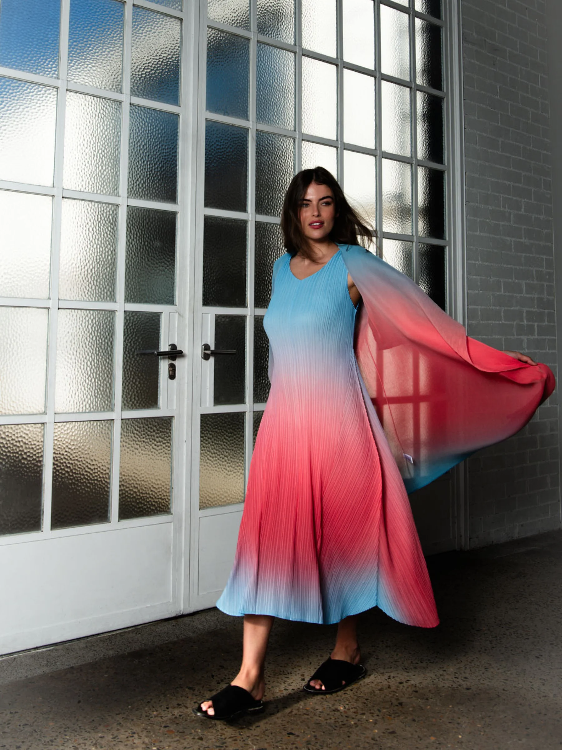 Long Estrella Dress - Ombre - Image 21