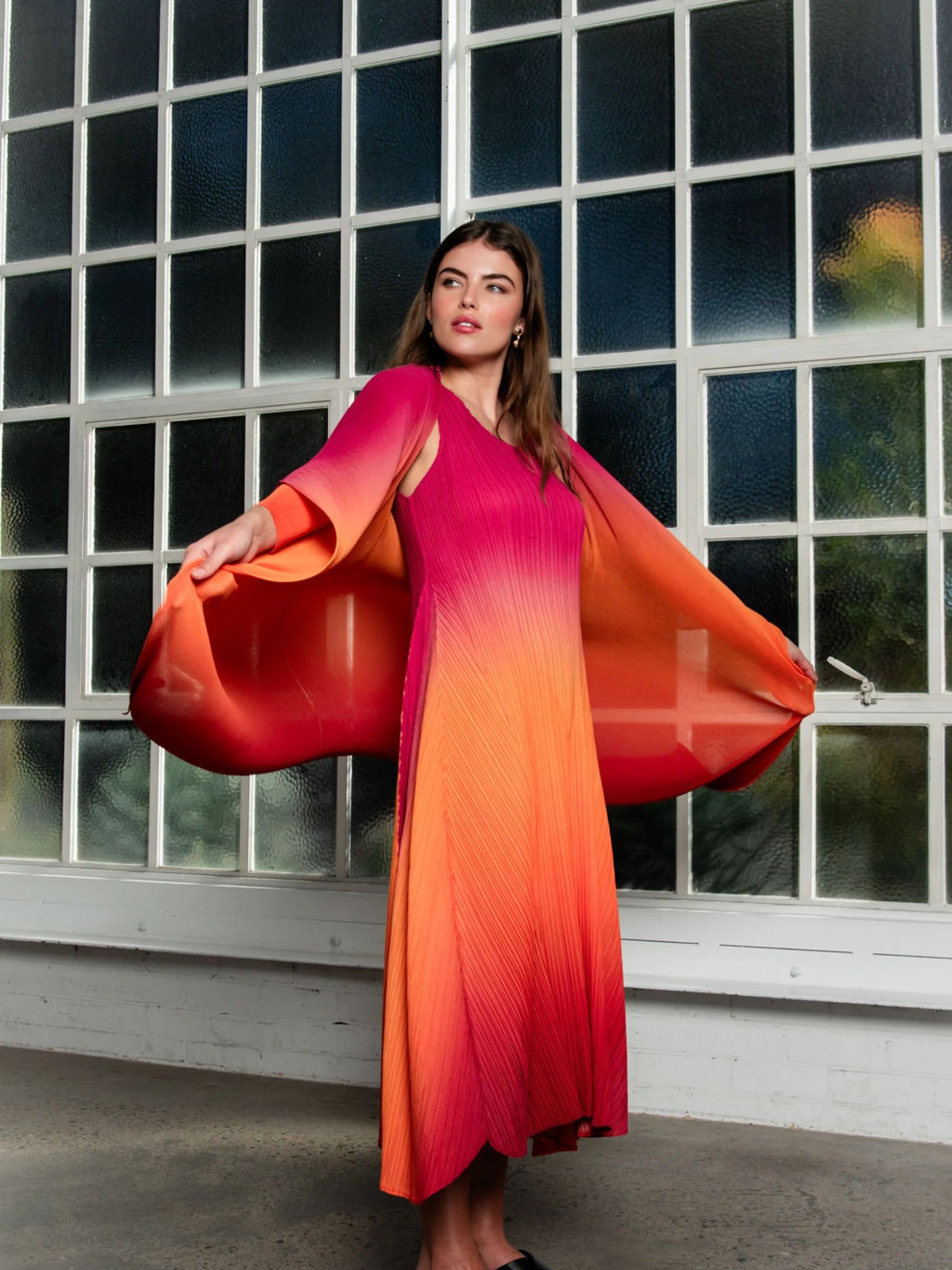 Long Estrella Dress - Ombre - Image 24