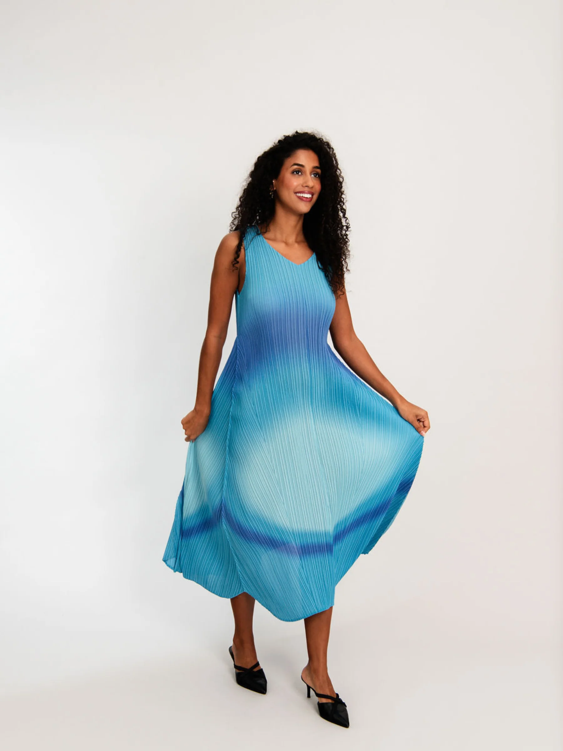 Long Estrella Dress - Ombre - Image 28