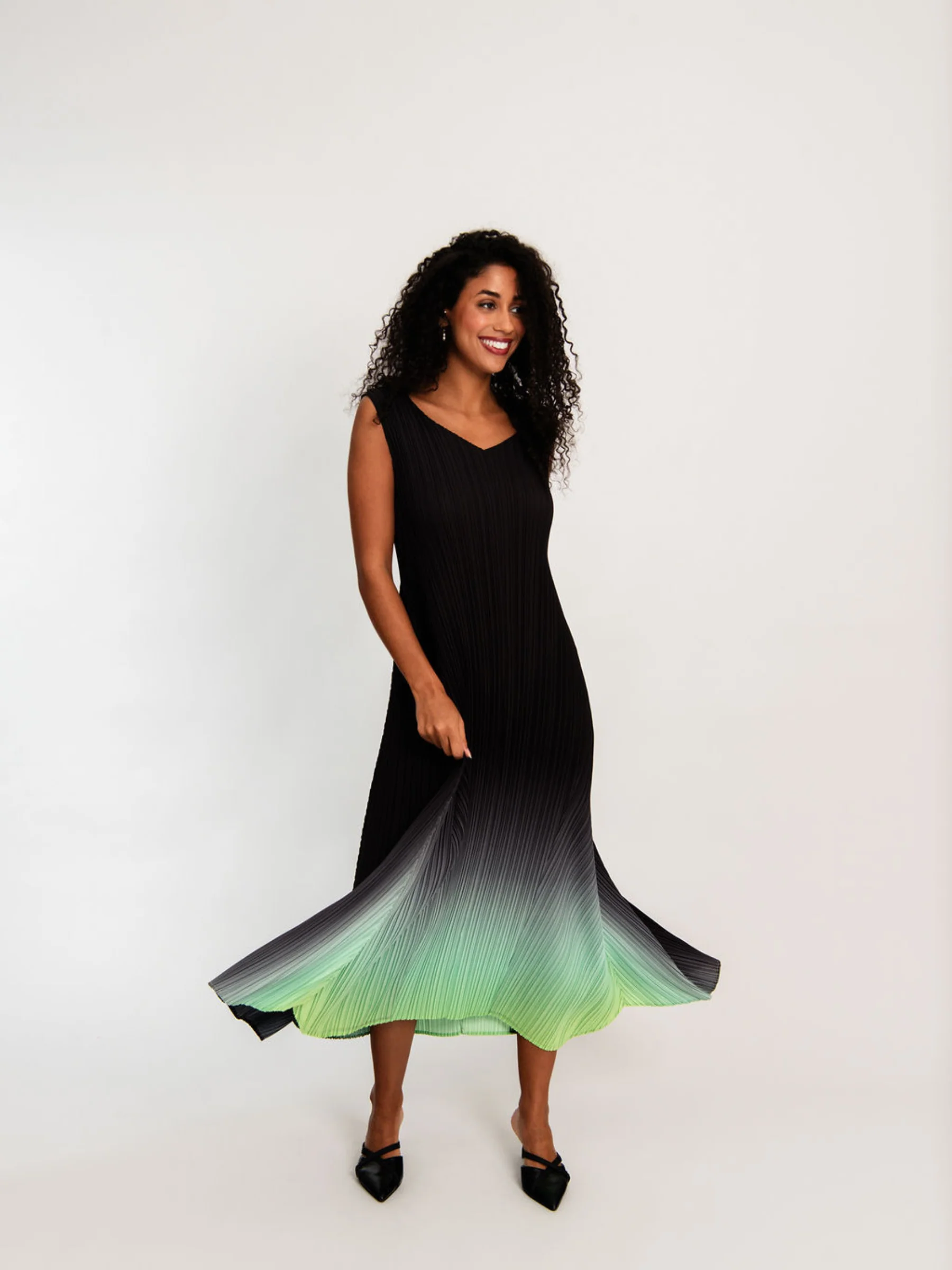 Long Estrella Dress - Ombre - Image 31