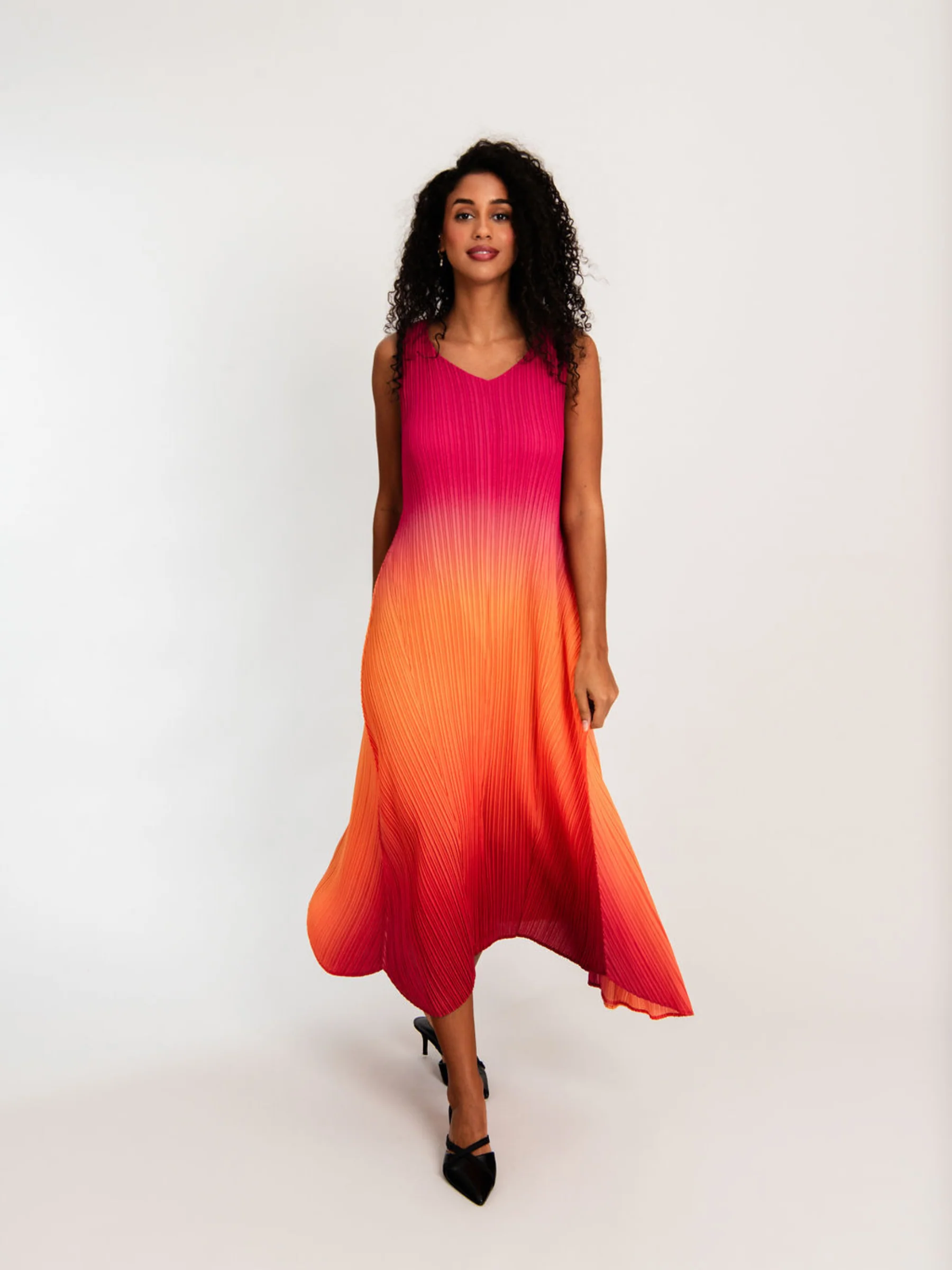 Long Estrella Dress - Ombre - Image 40