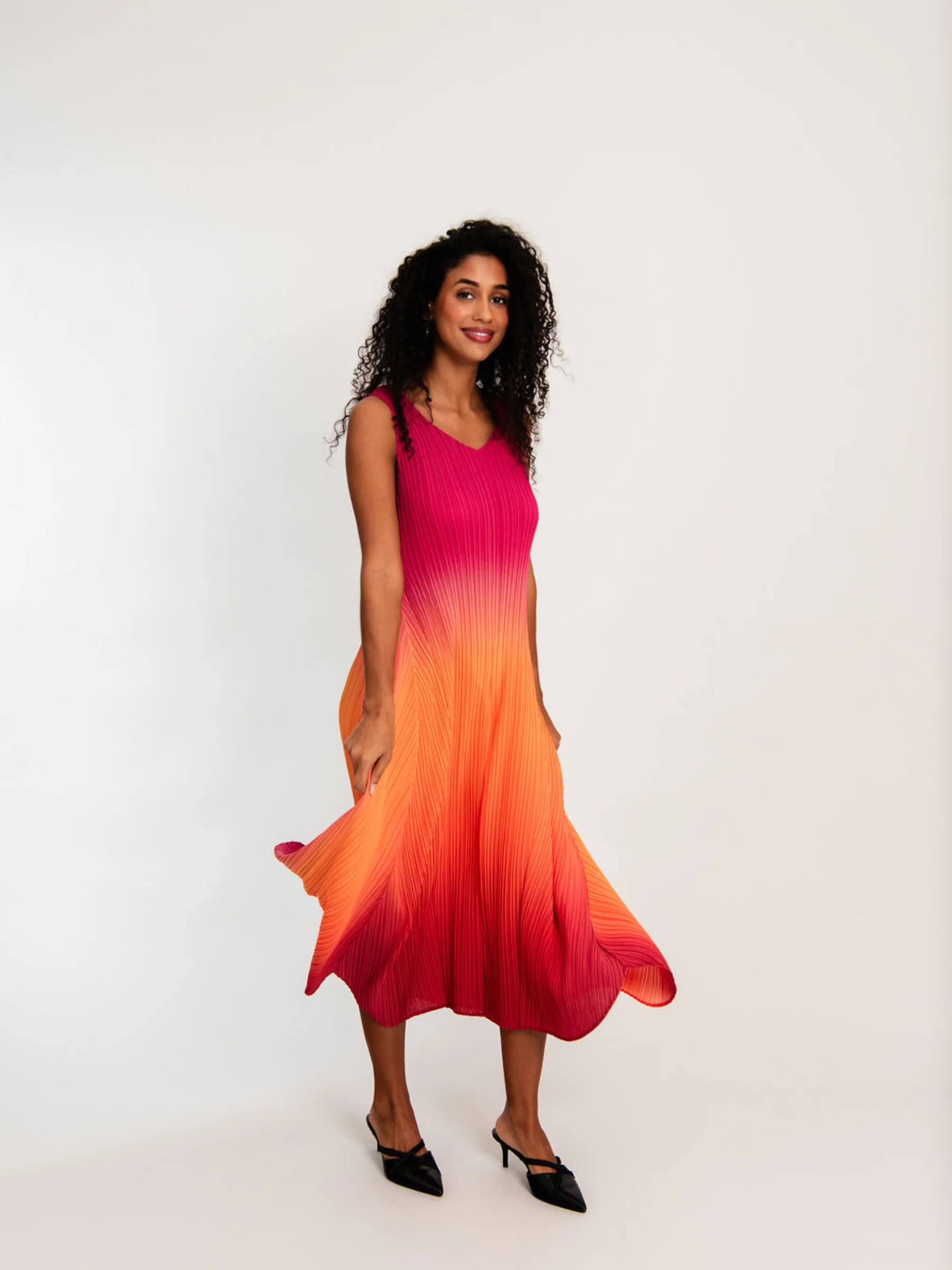 Long Estrella Dress - Ombre - Image 41