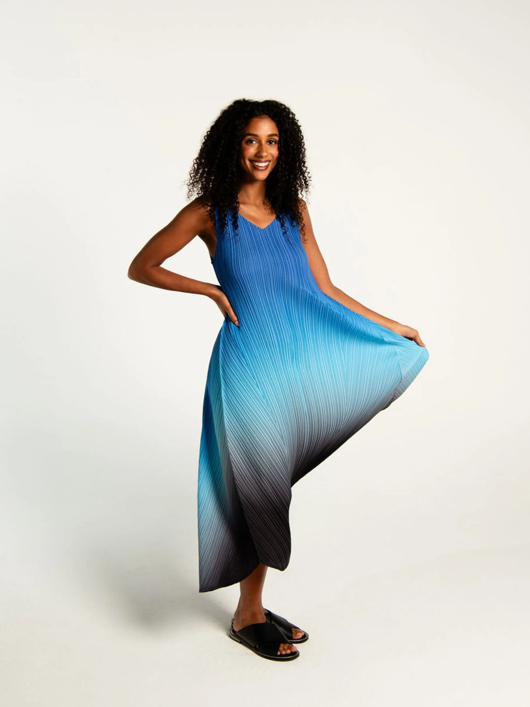 Long Estrella Dress - Ombre - Image 17