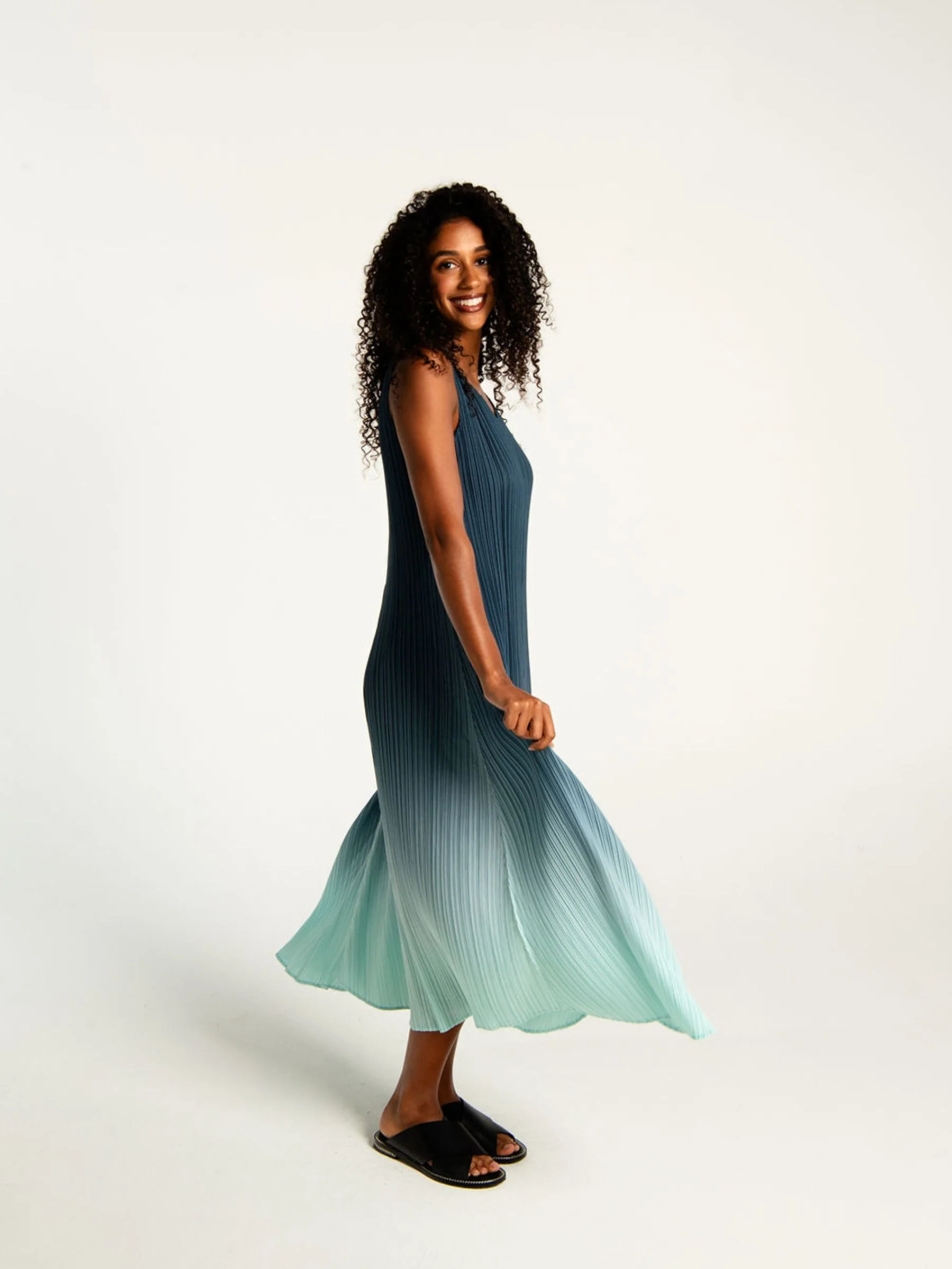 Long Estrella Dress - Ombre - Image 25