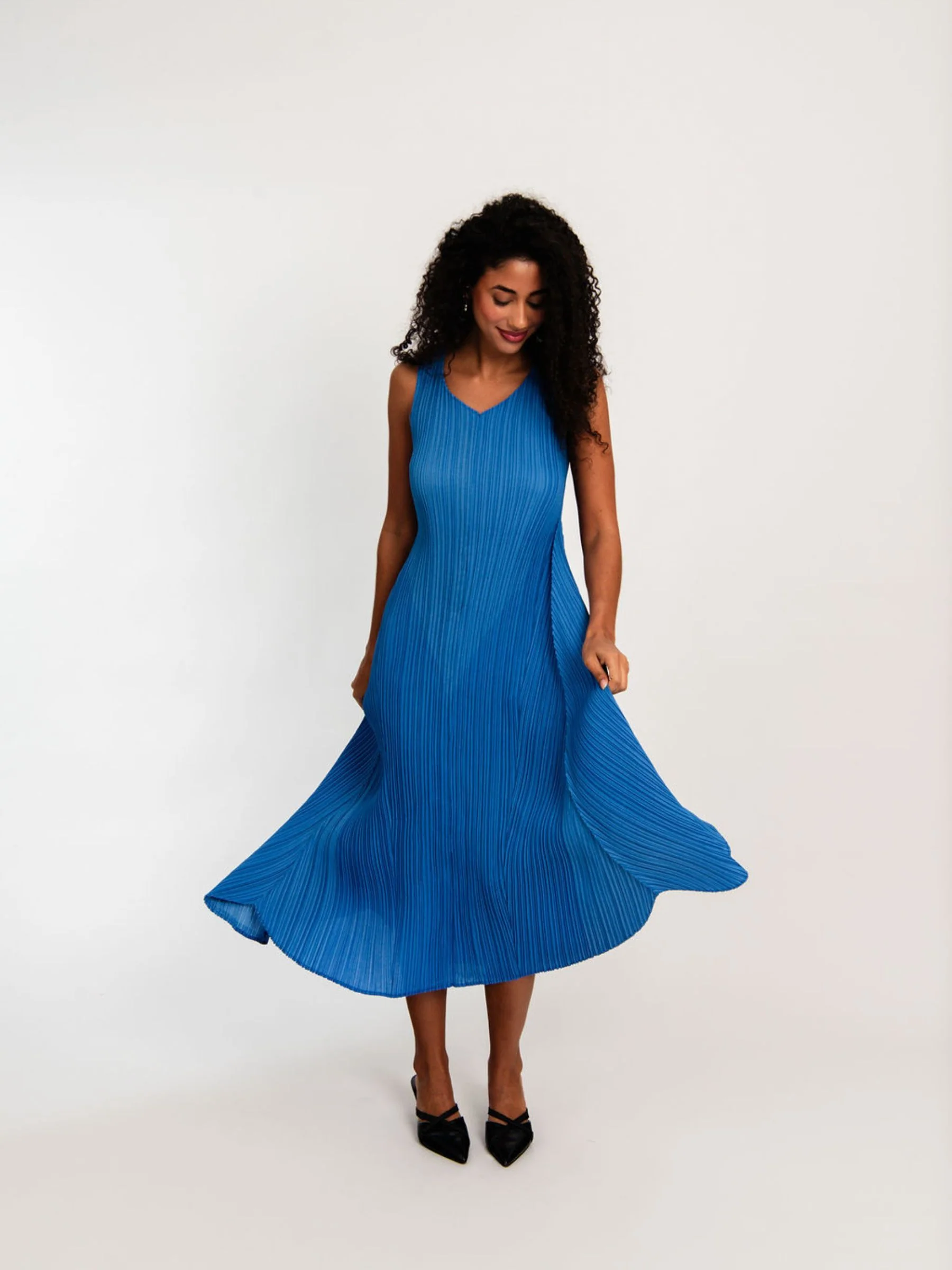 Long Estrella Dress - Plain - Image 12