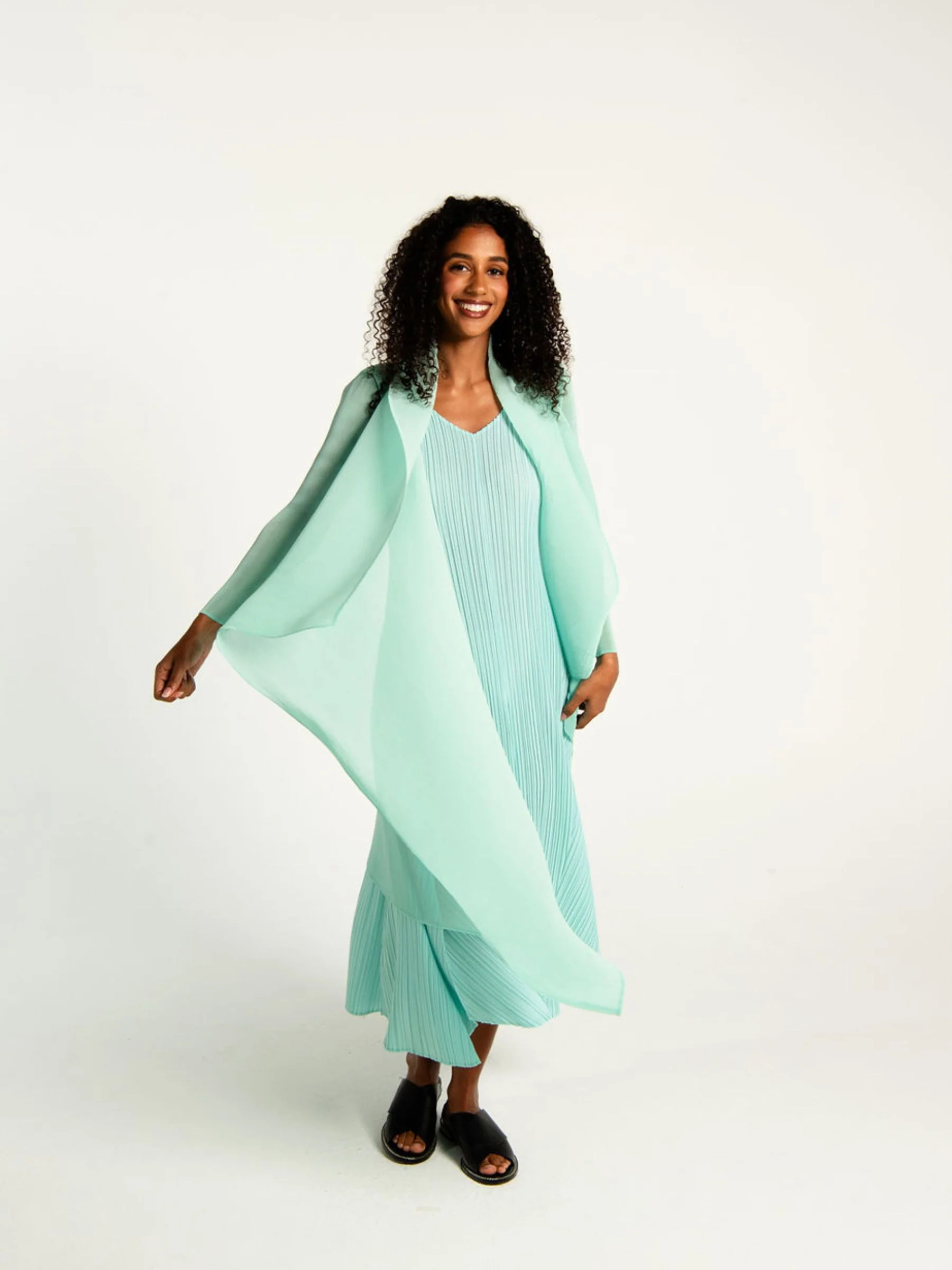 Long Estrella Dress - Plain - Image 16