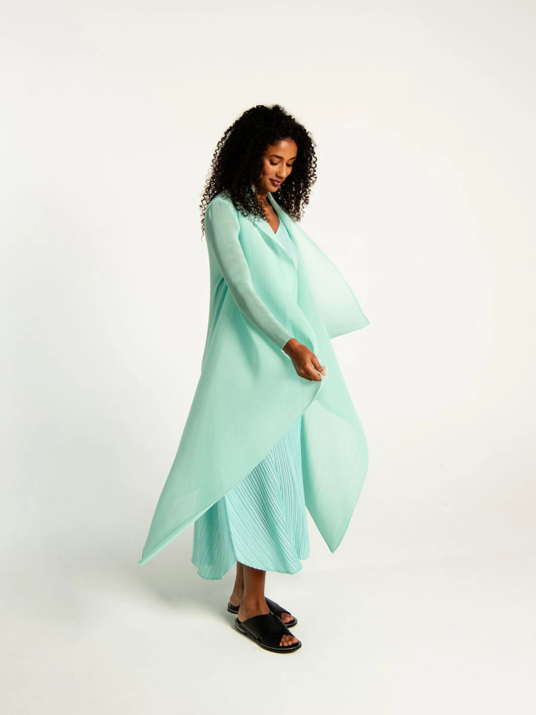 Long Estrella Dress - Plain - Image 17