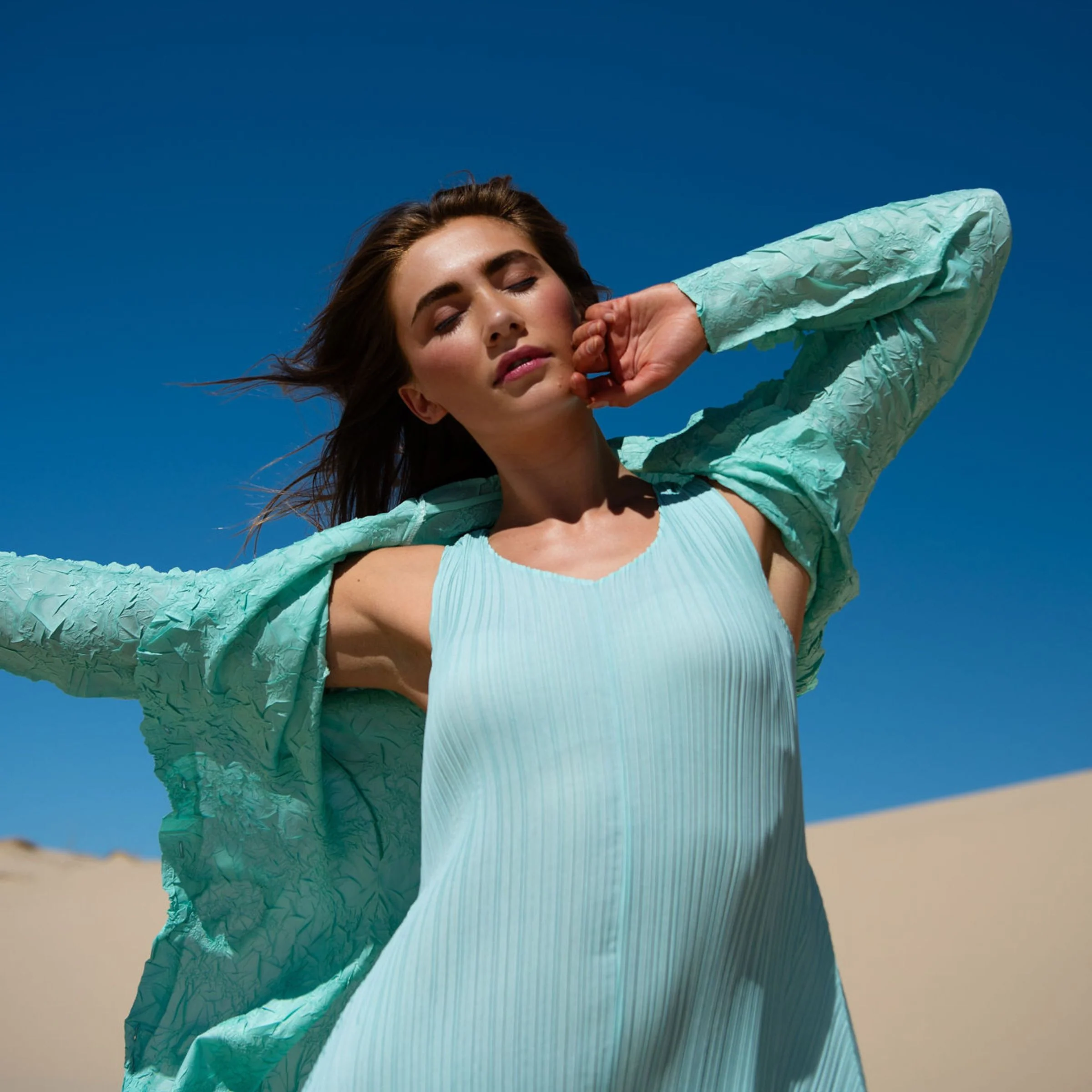 Long Estrella Dress - Plain - Image 19