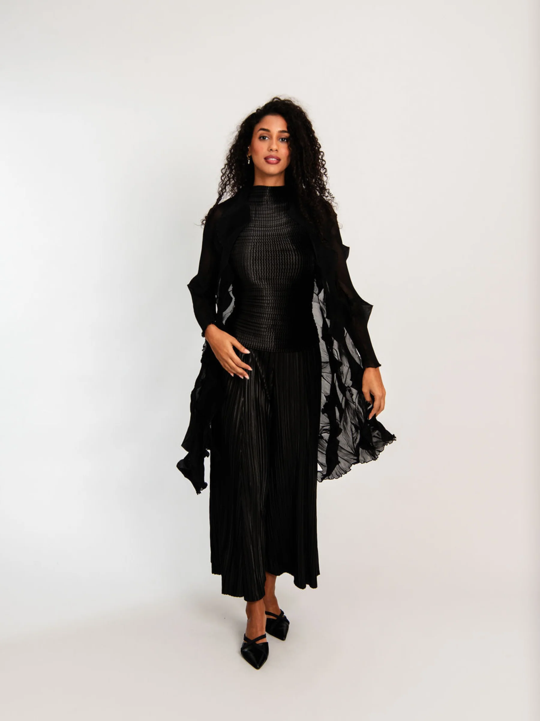 Long Jacqui Coat - Image 4
