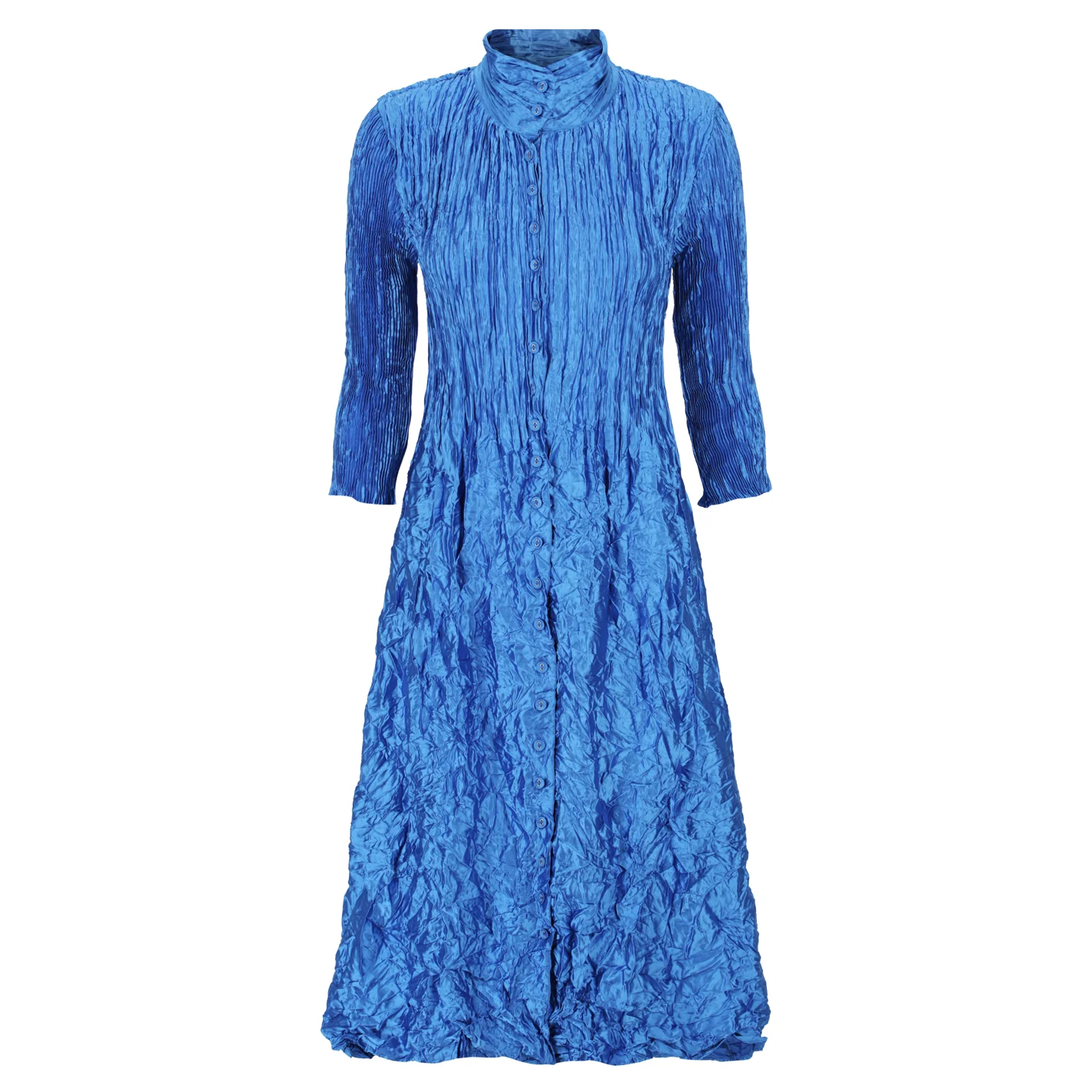 Metallic Nehru Coat Dress