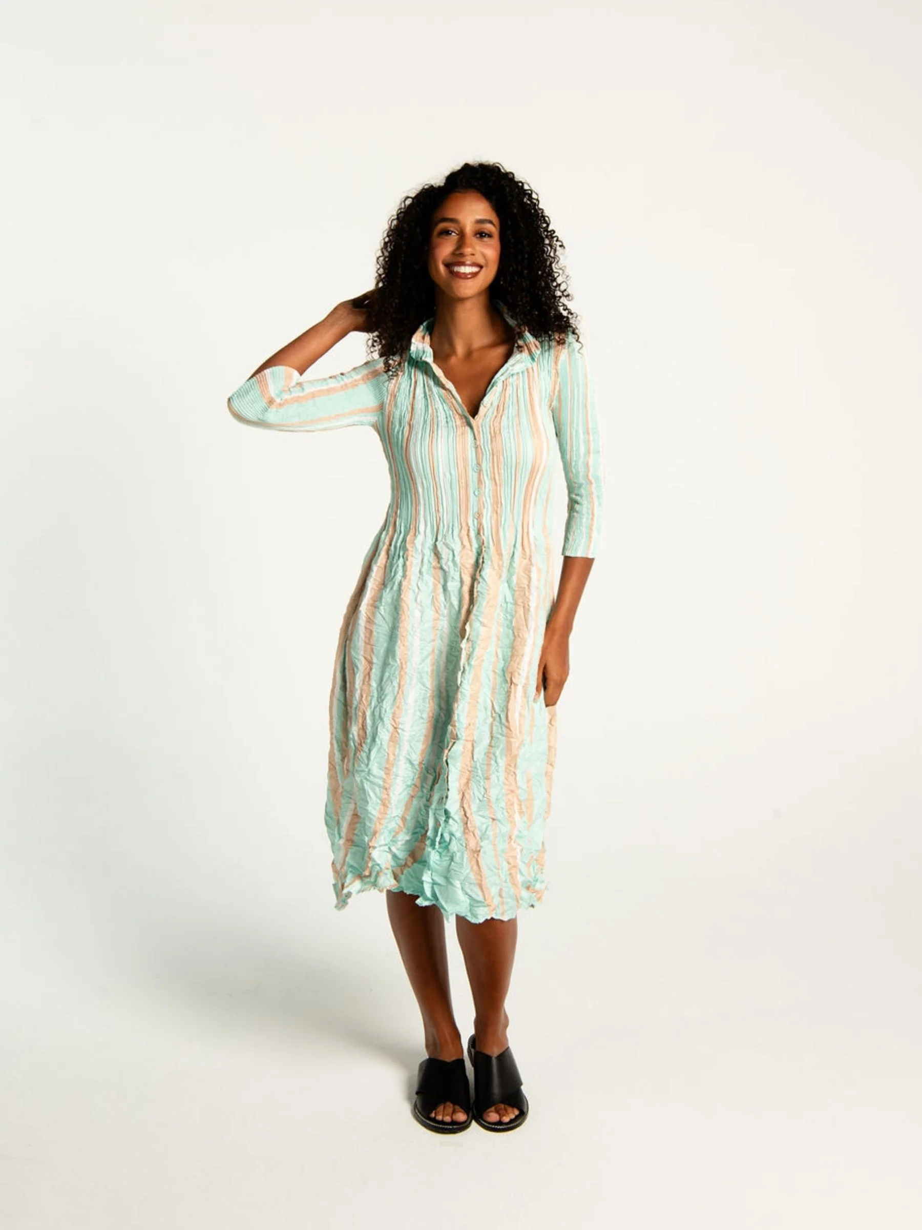 Nehru Coat Dress - Image 11